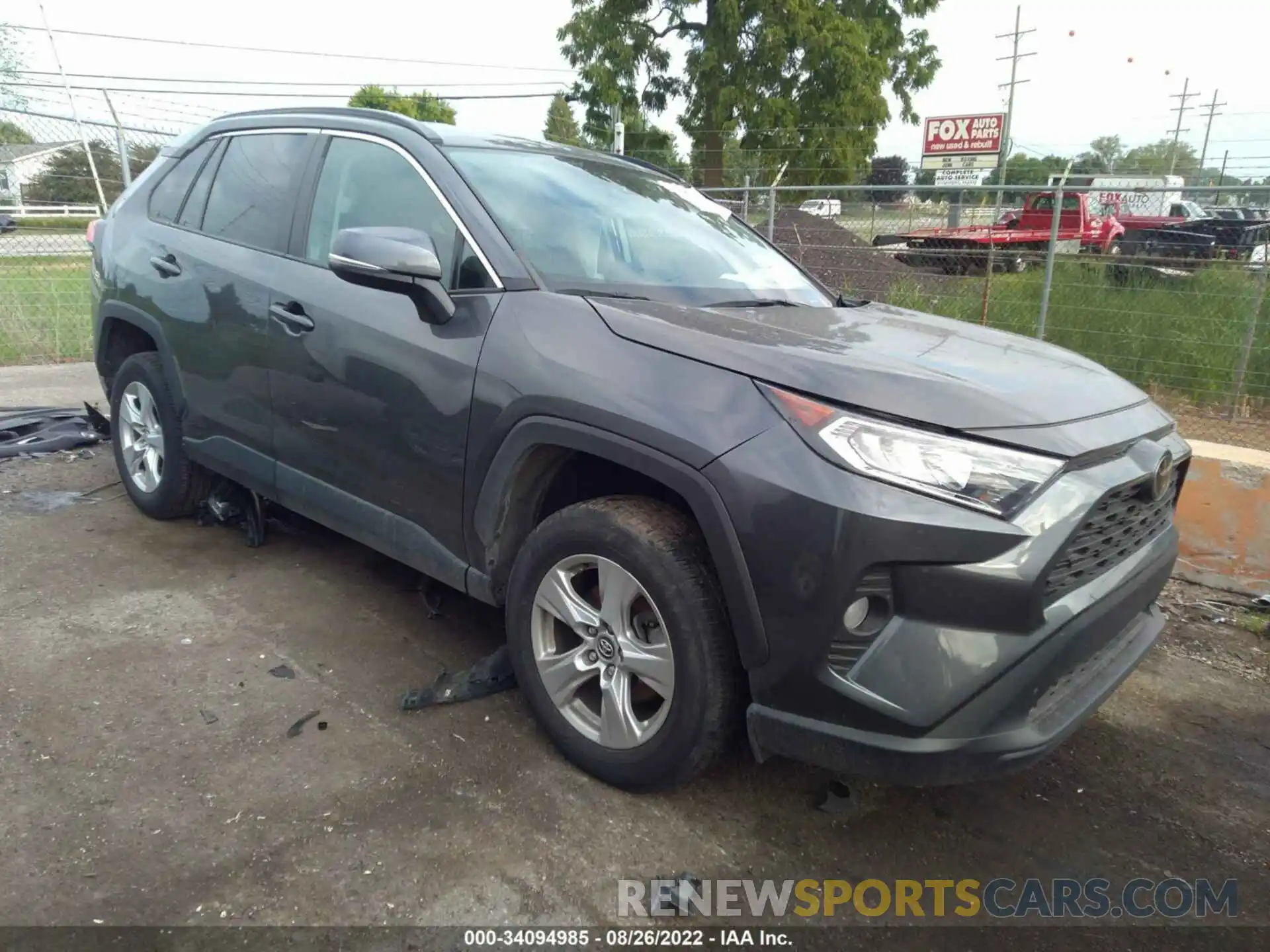 1 Photograph of a damaged car 2T3P1RFV6LC114962 TOYOTA RAV4 2020