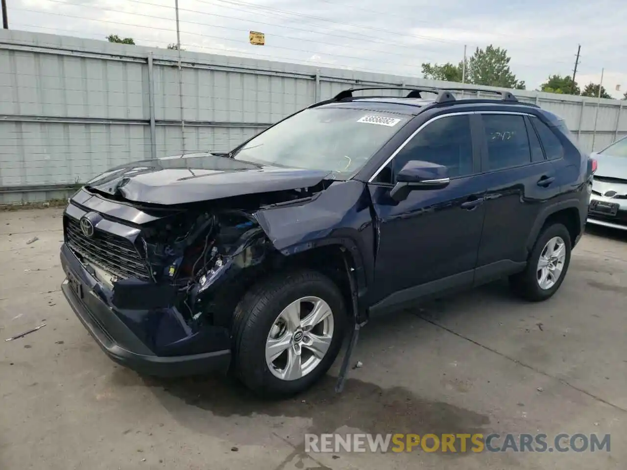 2 Photograph of a damaged car 2T3P1RFV6LC126044 TOYOTA RAV4 2020