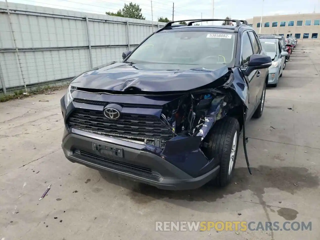 9 Photograph of a damaged car 2T3P1RFV6LC126044 TOYOTA RAV4 2020