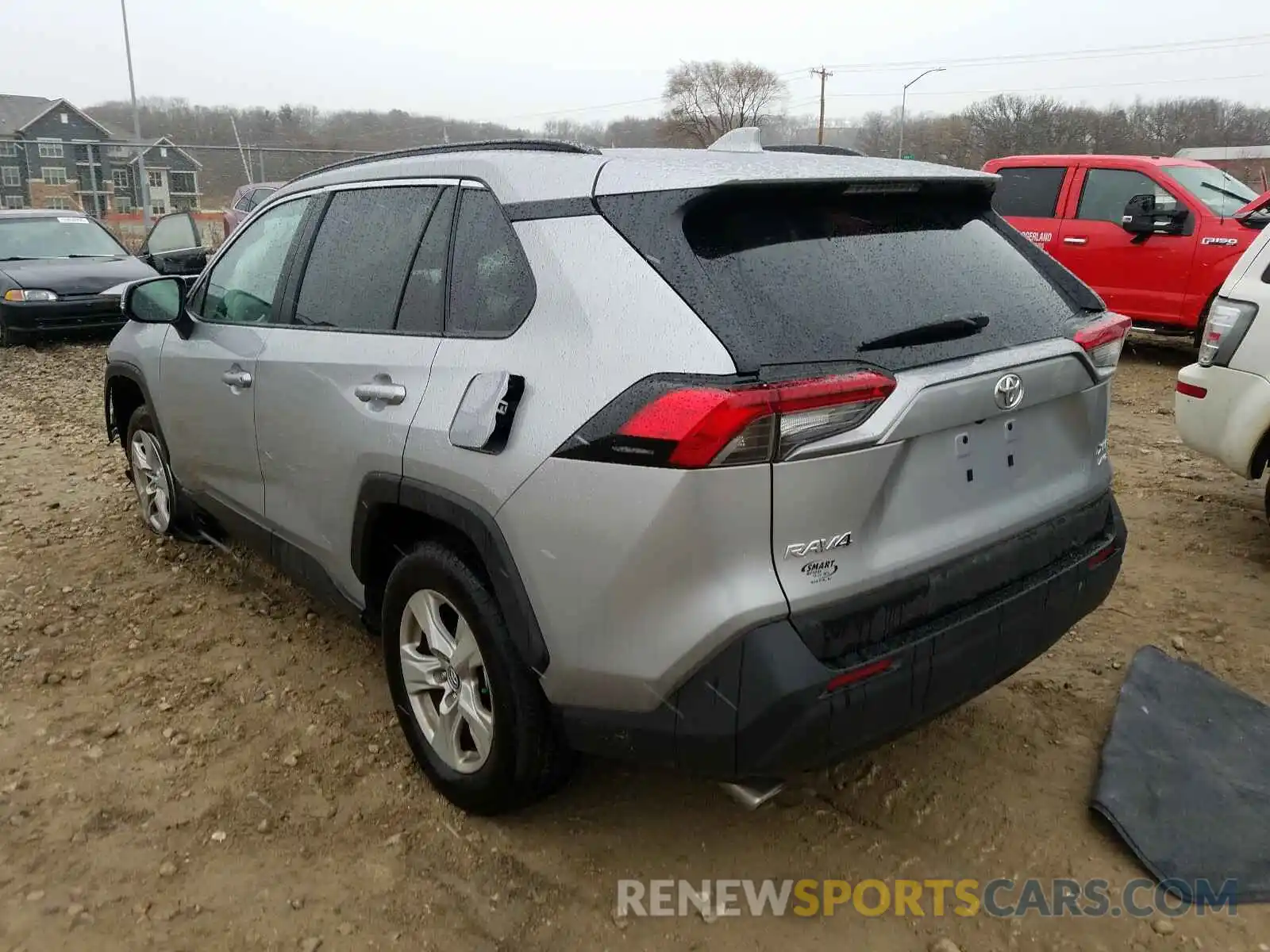 3 Photograph of a damaged car 2T3P1RFV6LW133526 TOYOTA RAV4 2020