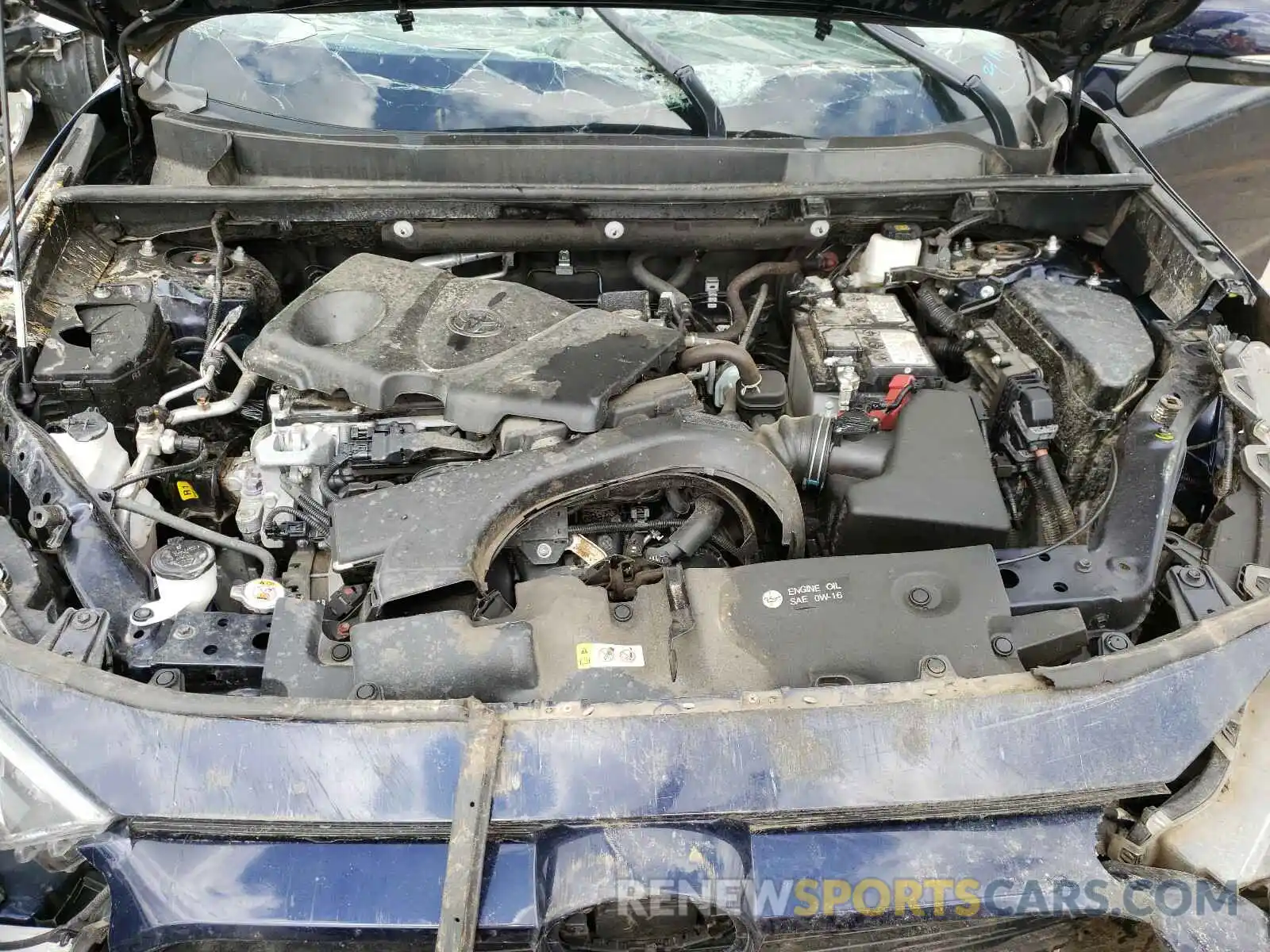 7 Photograph of a damaged car 2T3P1RFV7LC079414 TOYOTA RAV4 2020