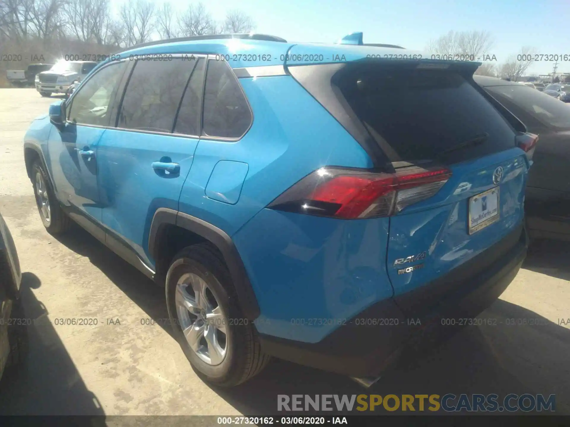 3 Photograph of a damaged car 2T3P1RFV7LC083169 TOYOTA RAV4 2020