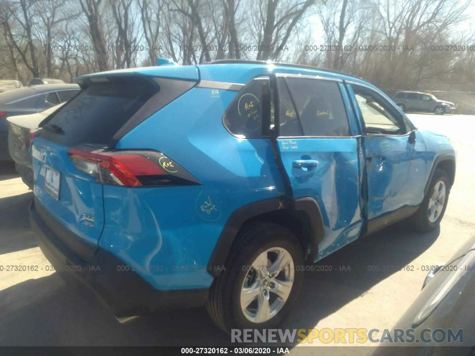 6 Photograph of a damaged car 2T3P1RFV7LC083169 TOYOTA RAV4 2020