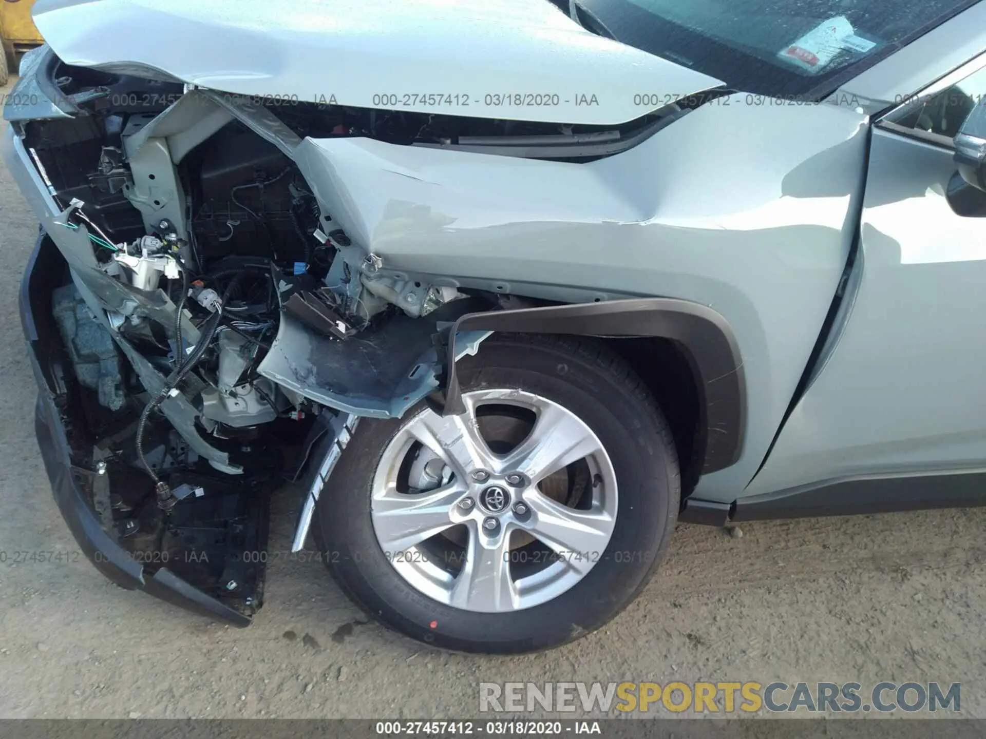 6 Photograph of a damaged car 2T3P1RFV7LC088338 TOYOTA RAV4 2020