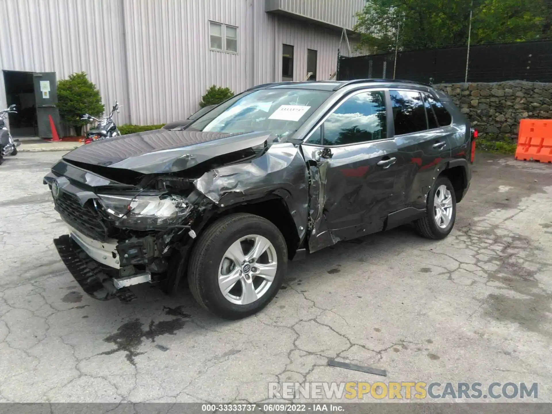 2 Photograph of a damaged car 2T3P1RFV7LC101458 TOYOTA RAV4 2020