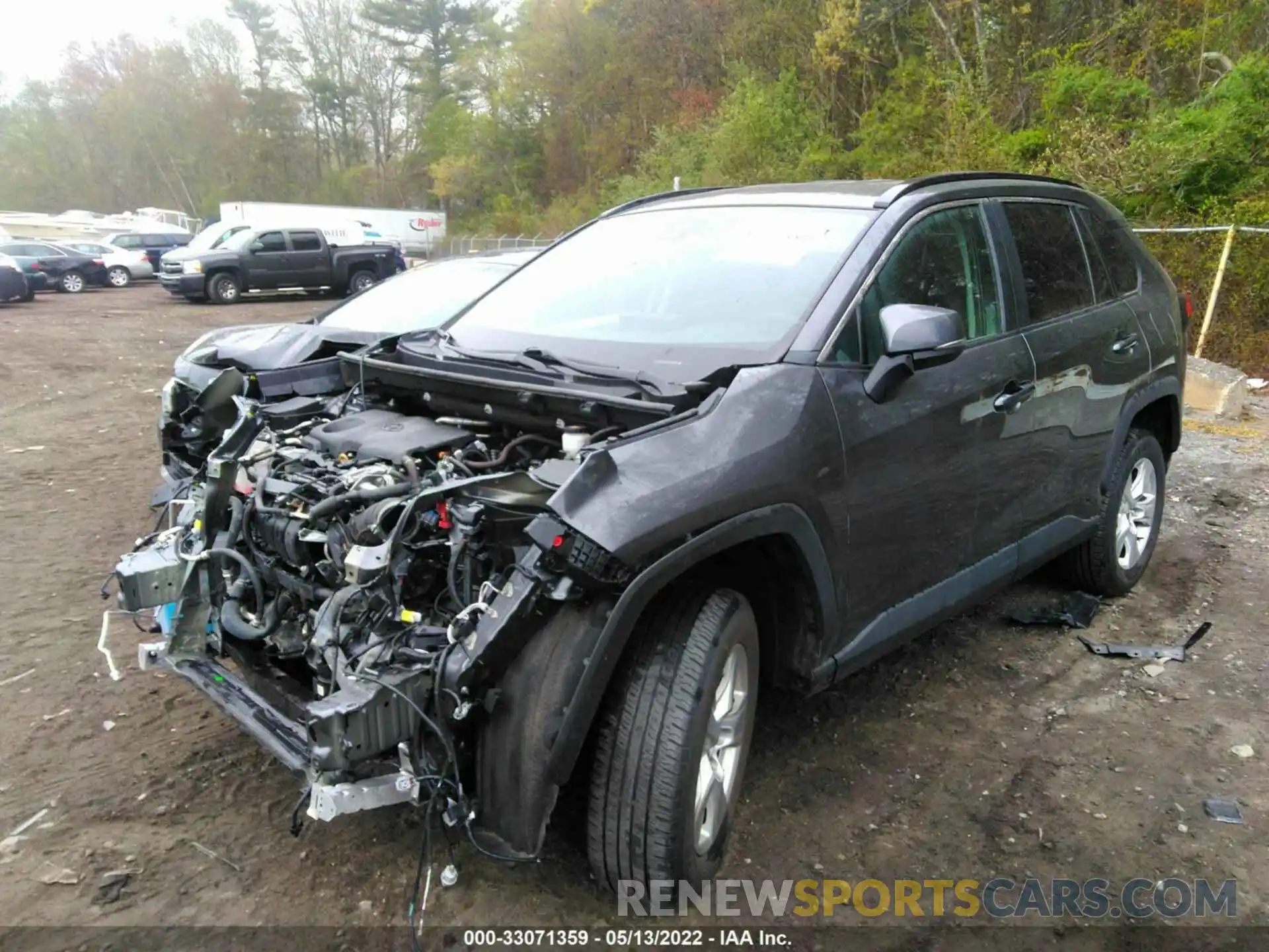 2 Photograph of a damaged car 2T3P1RFV7LC101847 TOYOTA RAV4 2020