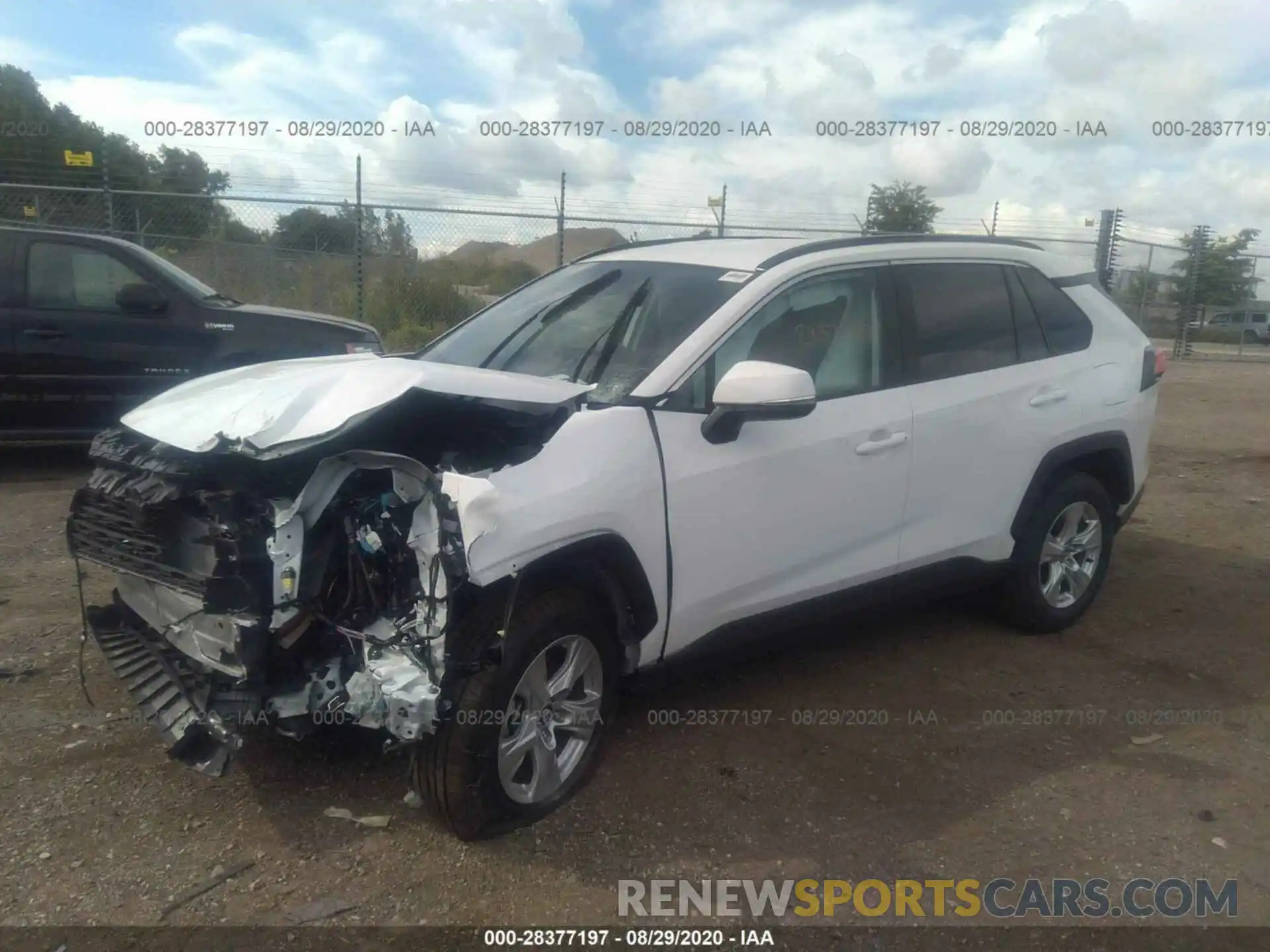 2 Photograph of a damaged car 2T3P1RFV7LC104599 TOYOTA RAV4 2020