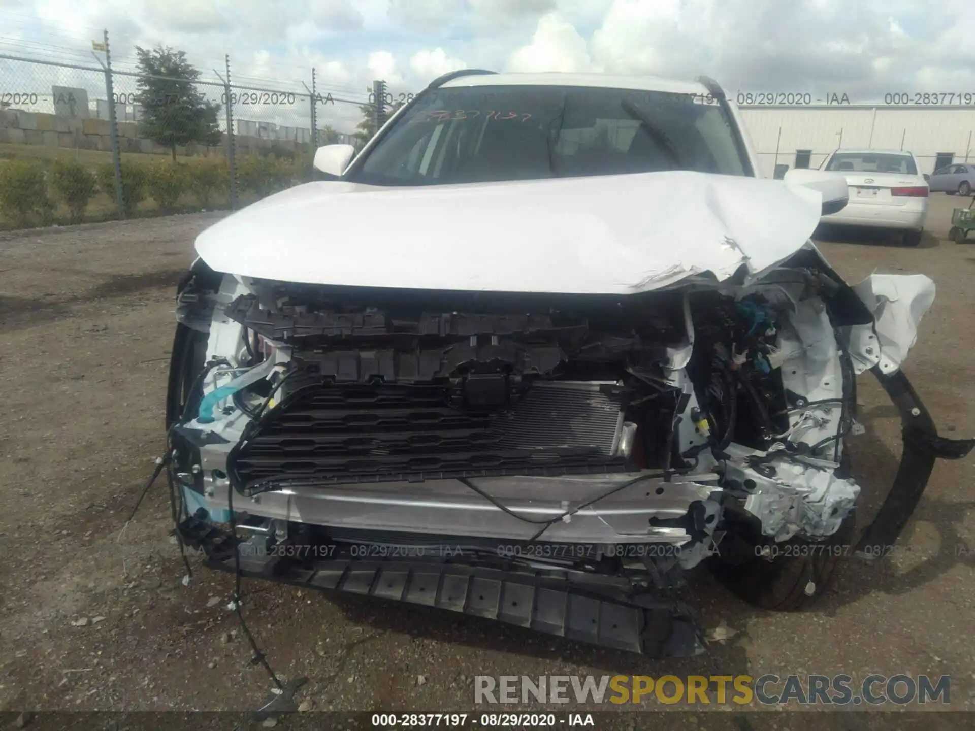 6 Photograph of a damaged car 2T3P1RFV7LC104599 TOYOTA RAV4 2020