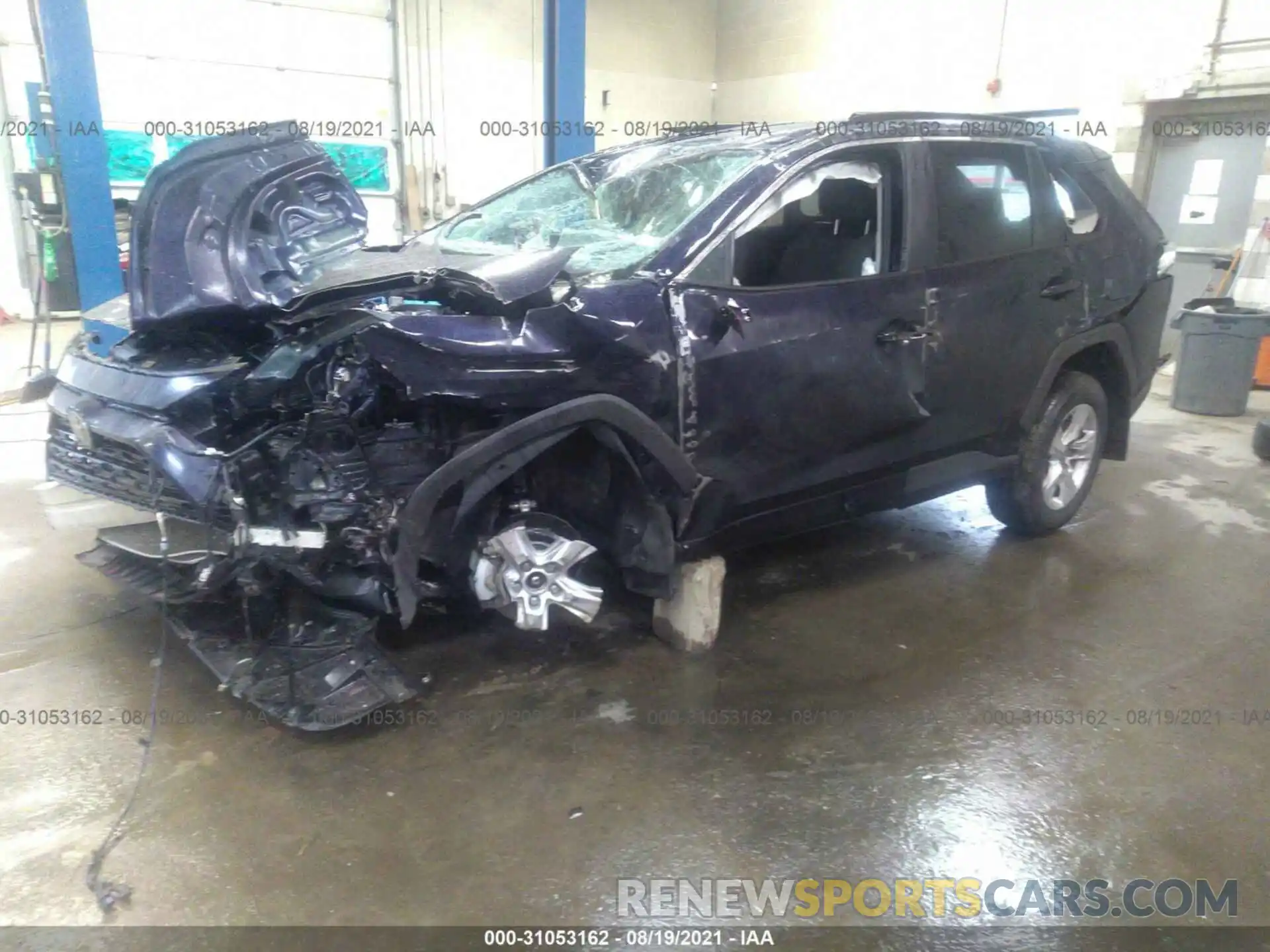 2 Photograph of a damaged car 2T3P1RFV7LC126358 TOYOTA RAV4 2020