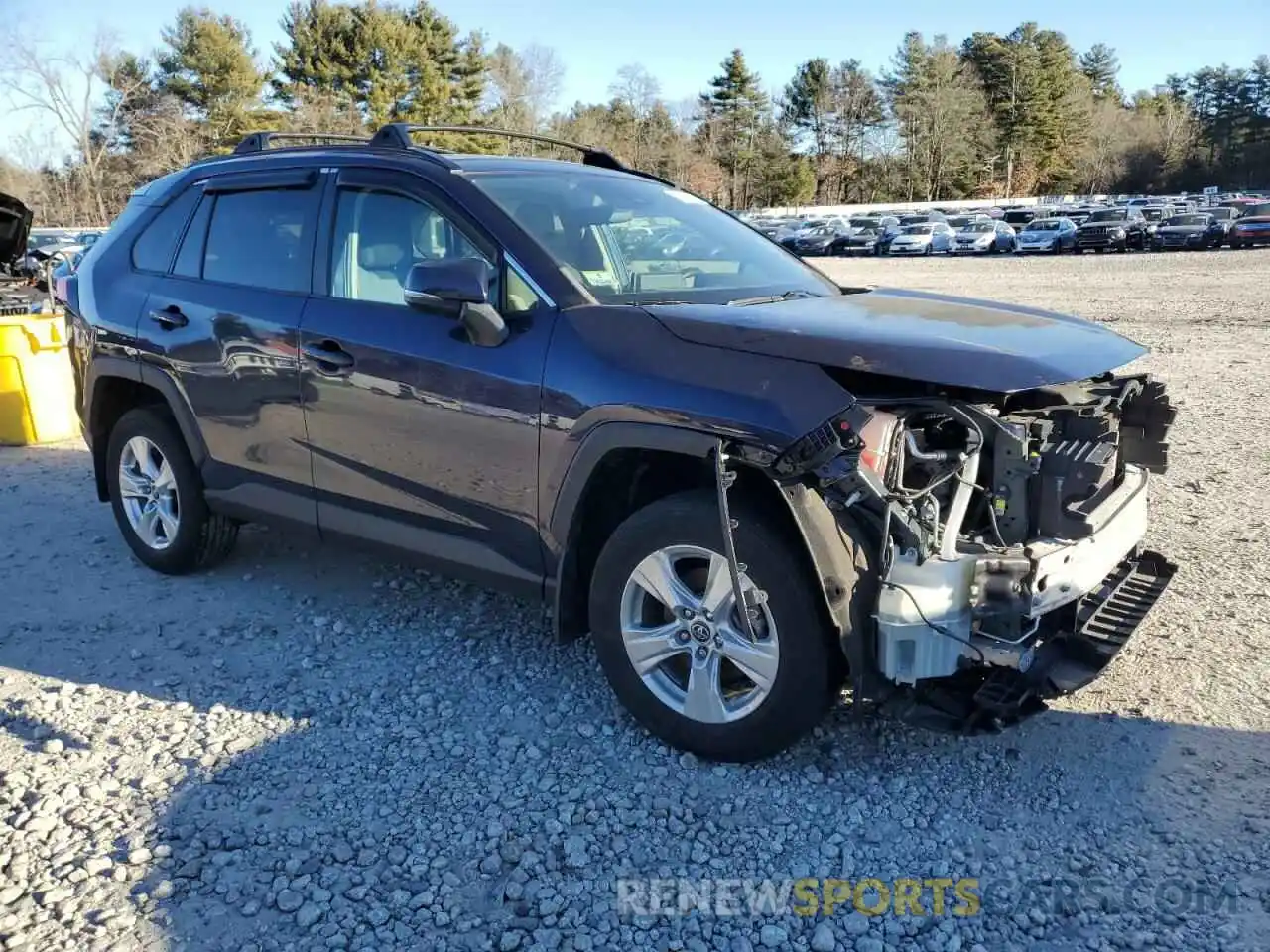 4 Photograph of a damaged car 2T3P1RFV7LW084787 TOYOTA RAV4 2020