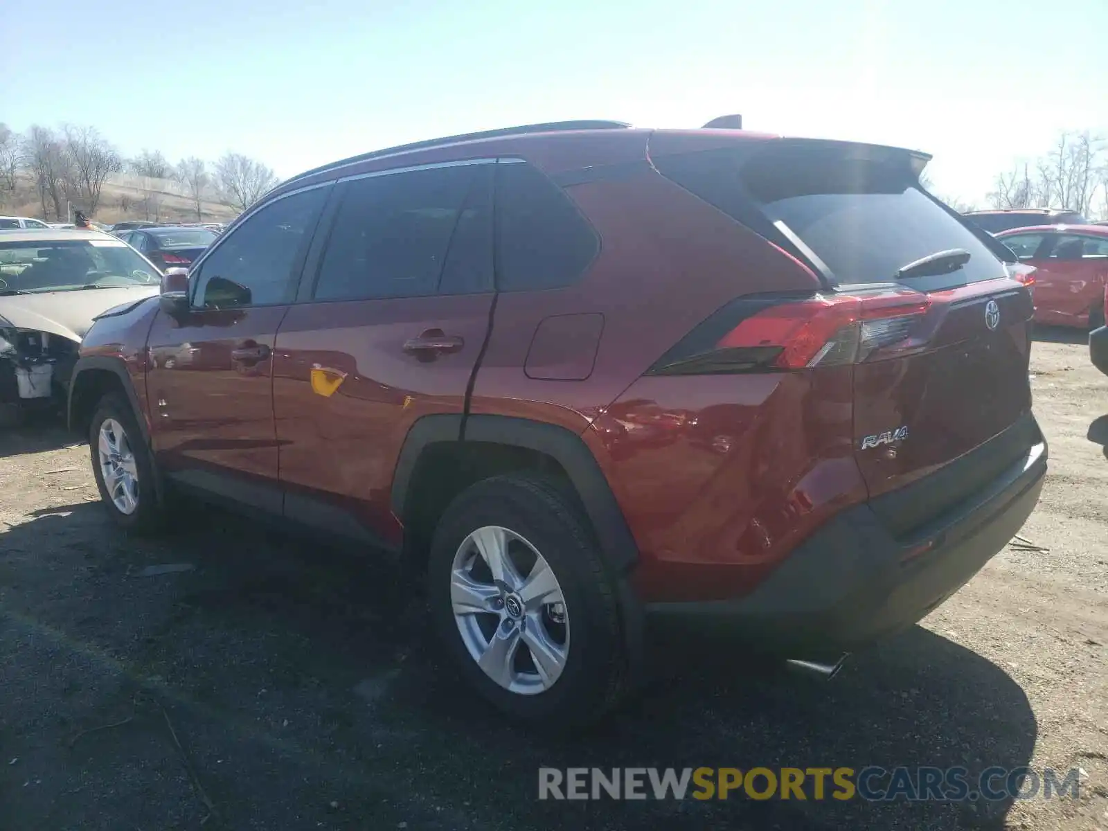 3 Photograph of a damaged car 2T3P1RFV7LW129338 TOYOTA RAV4 2020