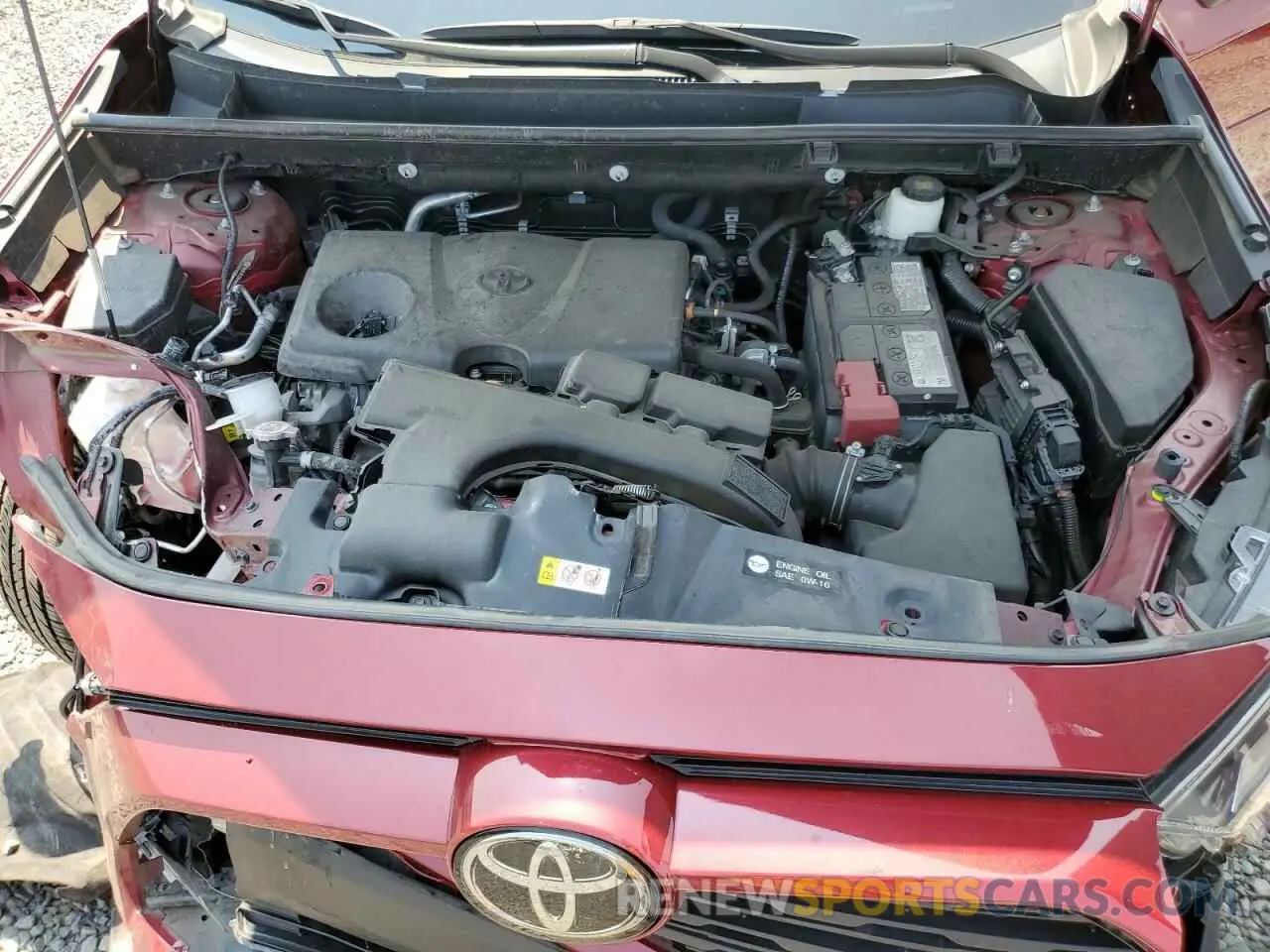 12 Photograph of a damaged car 2T3P1RFV7LW132188 TOYOTA RAV4 2020