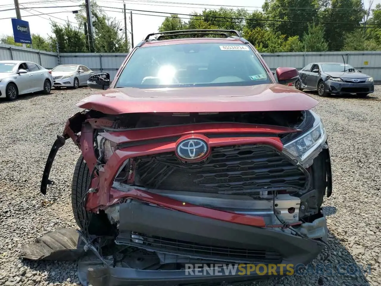 5 Photograph of a damaged car 2T3P1RFV7LW132188 TOYOTA RAV4 2020