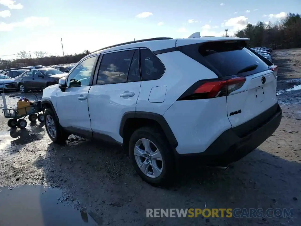 2 Photograph of a damaged car 2T3P1RFV7LW132448 TOYOTA RAV4 2020