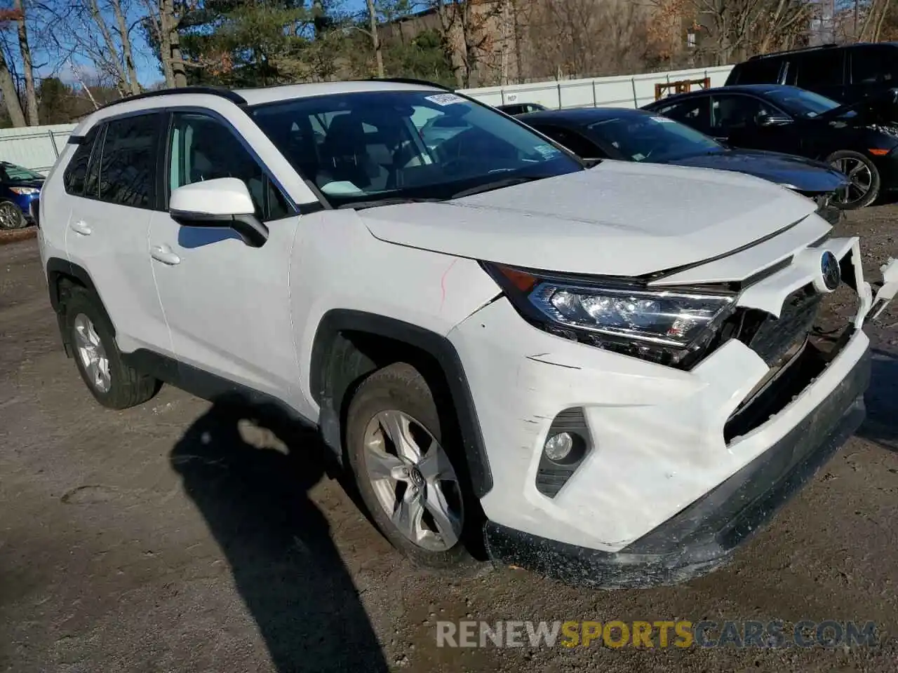 4 Photograph of a damaged car 2T3P1RFV7LW132448 TOYOTA RAV4 2020