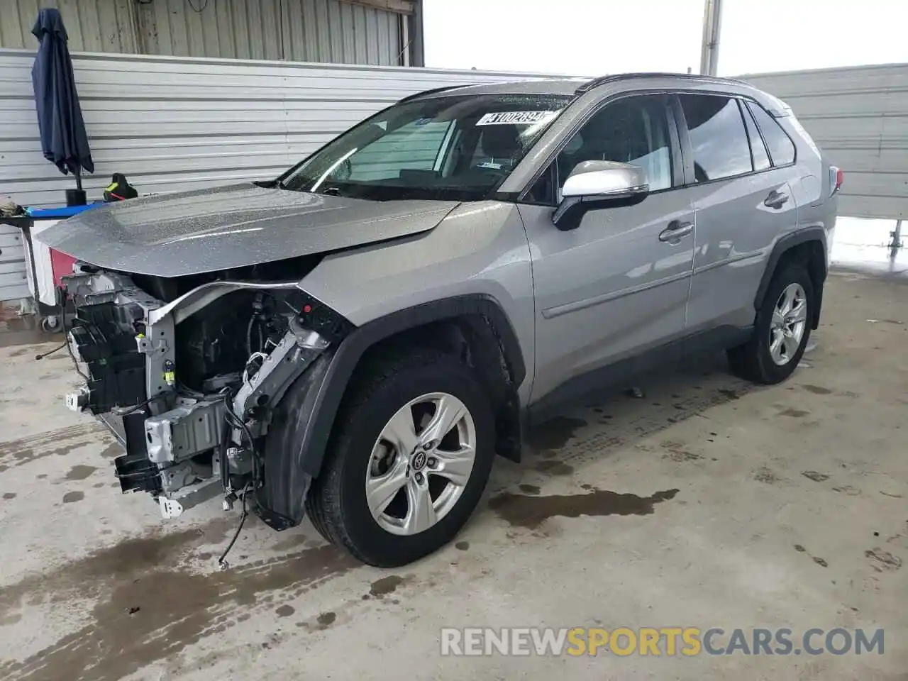 1 Photograph of a damaged car 2T3P1RFV8LC078157 TOYOTA RAV4 2020