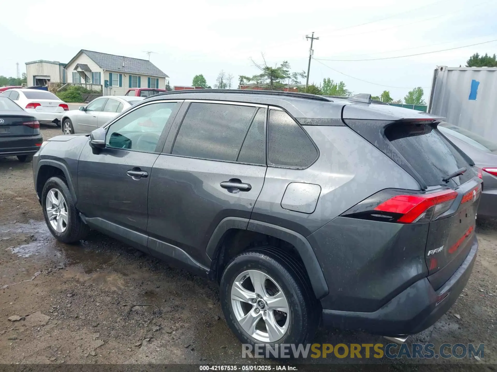 3 Photograph of a damaged car 2T3P1RFV8LC090423 TOYOTA RAV4 2020