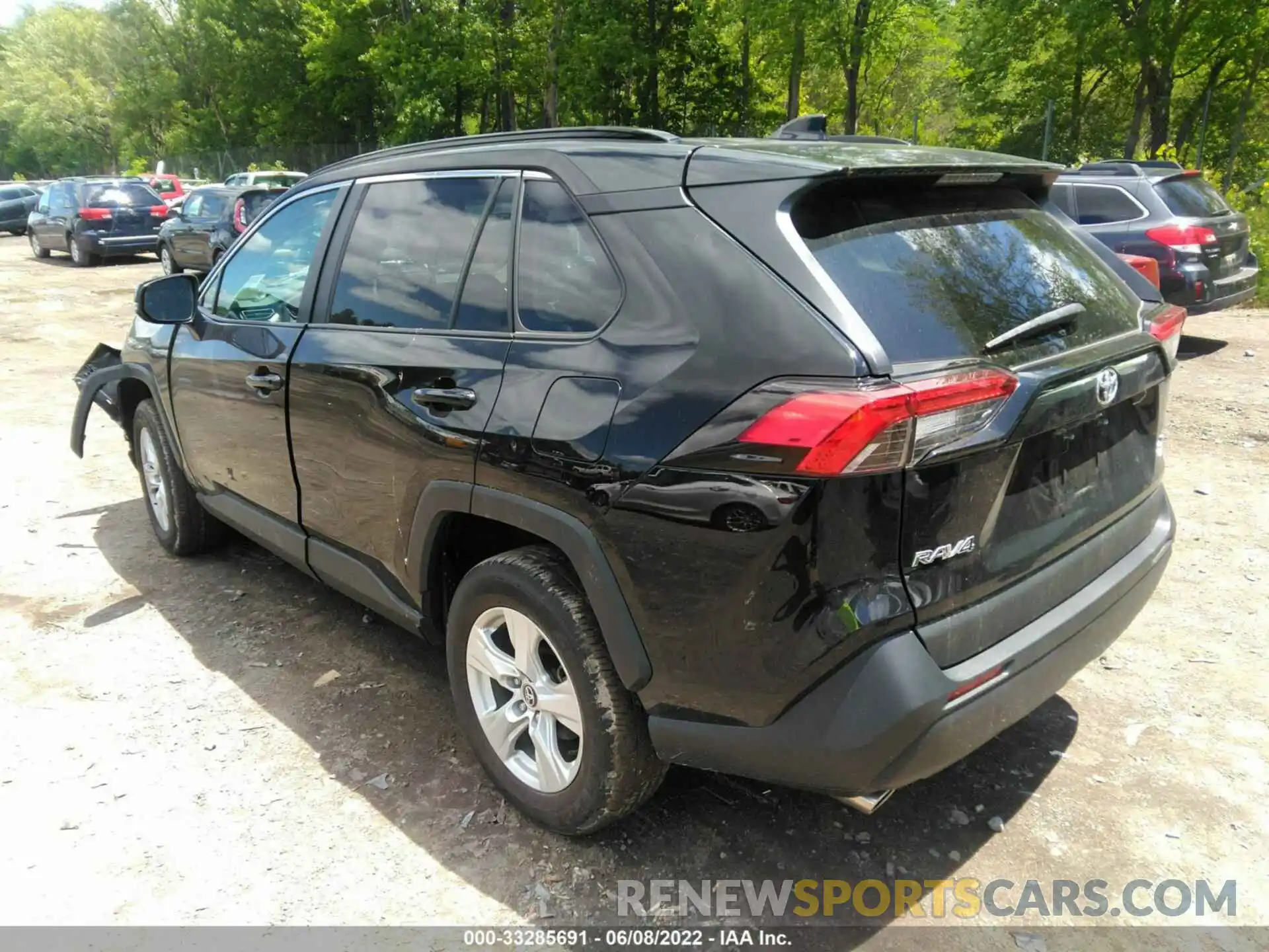 3 Photograph of a damaged car 2T3P1RFV8LC117765 TOYOTA RAV4 2020