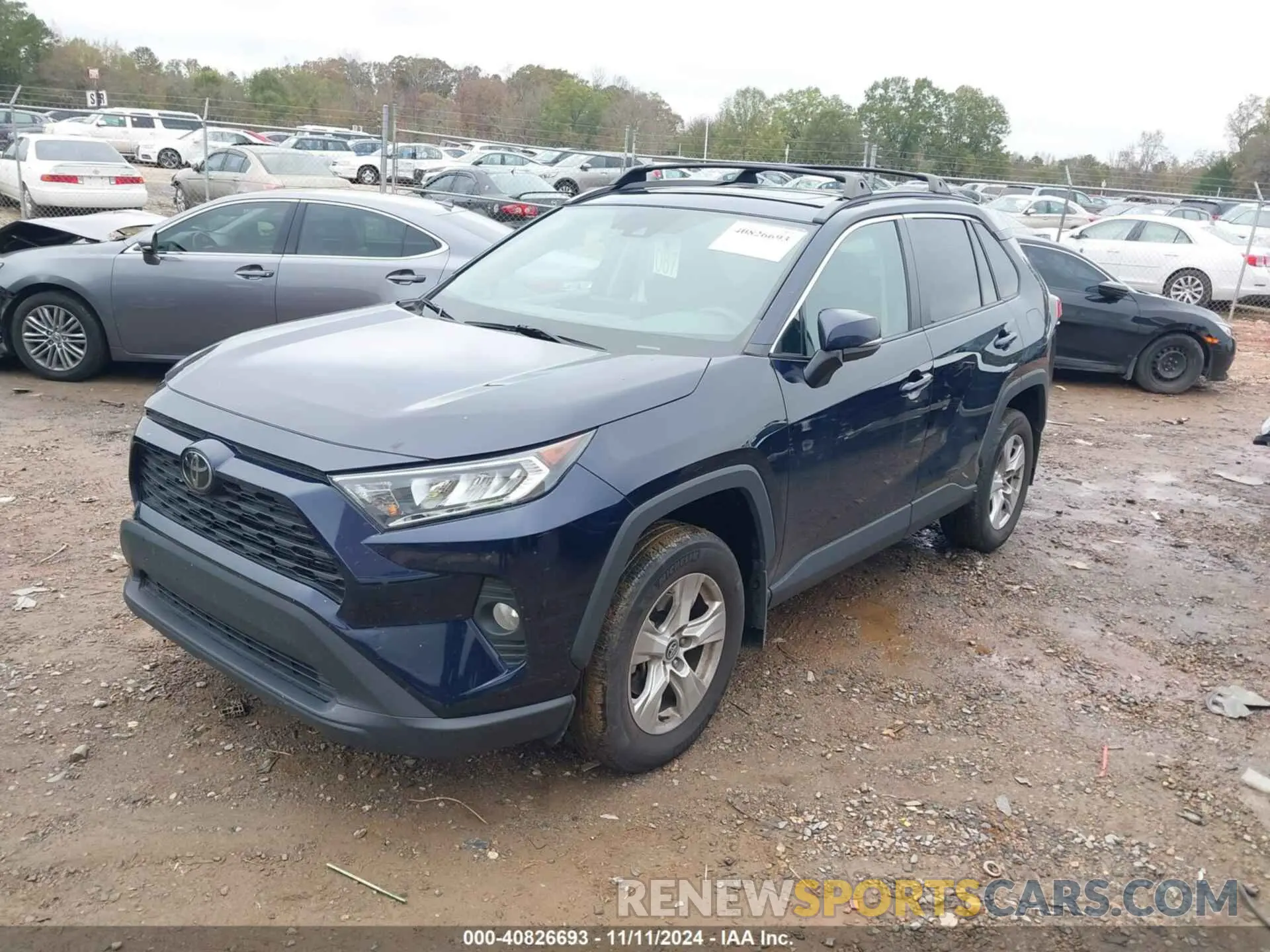 2 Photograph of a damaged car 2T3P1RFV8LC125820 TOYOTA RAV4 2020