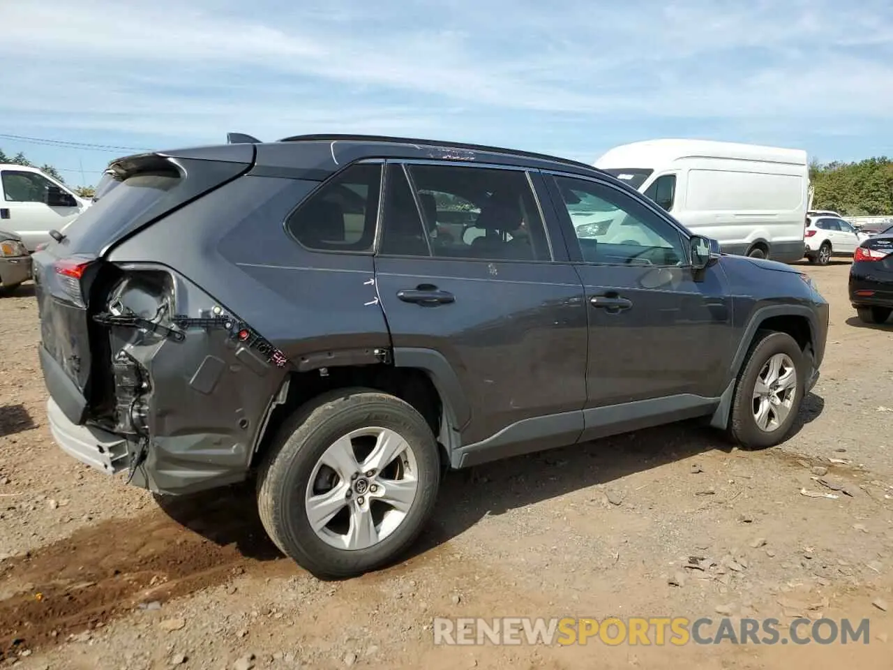 3 Photograph of a damaged car 2T3P1RFV8LW102388 TOYOTA RAV4 2020