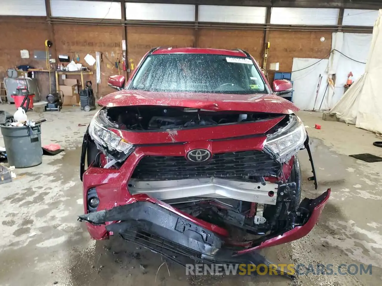 5 Photograph of a damaged car 2T3P1RFV8LW121992 TOYOTA RAV4 2020