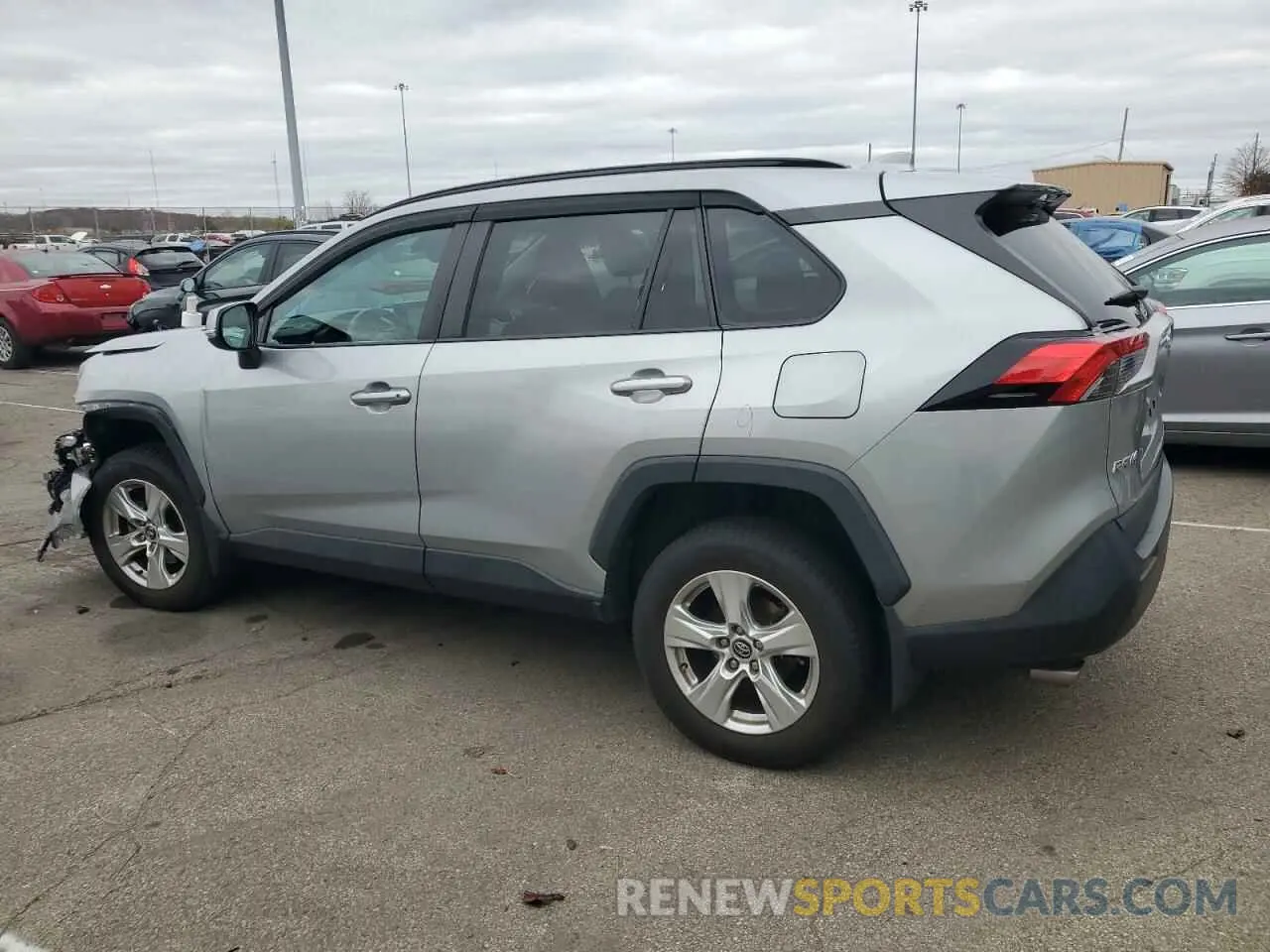 2 Photograph of a damaged car 2T3P1RFV8LW122690 TOYOTA RAV4 2020