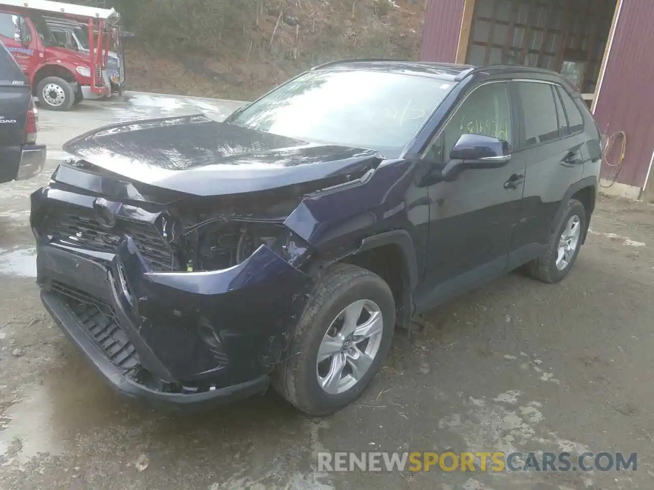 2 Photograph of a damaged car 2T3P1RFV9LC061836 TOYOTA RAV4 2020