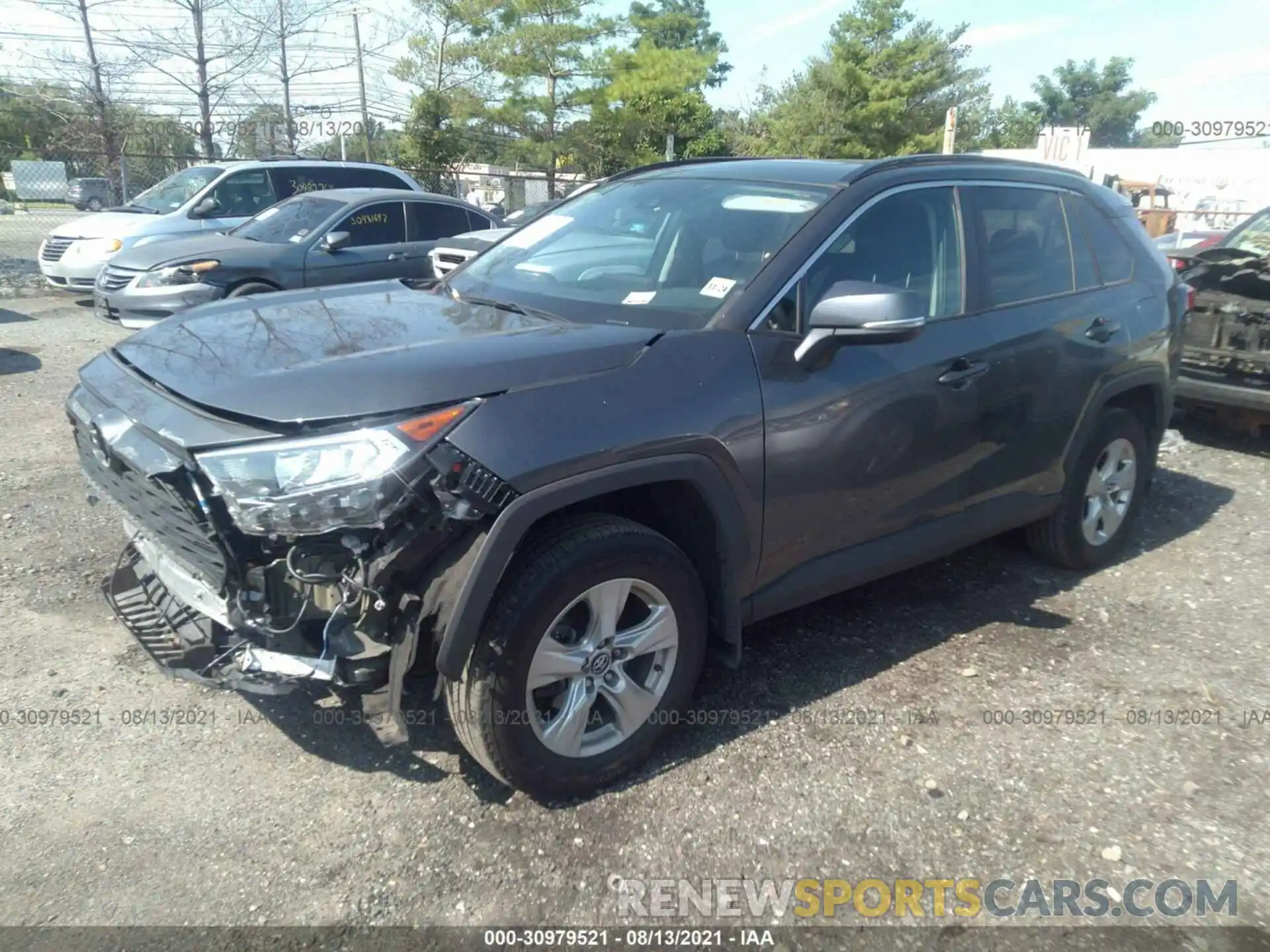 2 Photograph of a damaged car 2T3P1RFV9LC065000 TOYOTA RAV4 2020