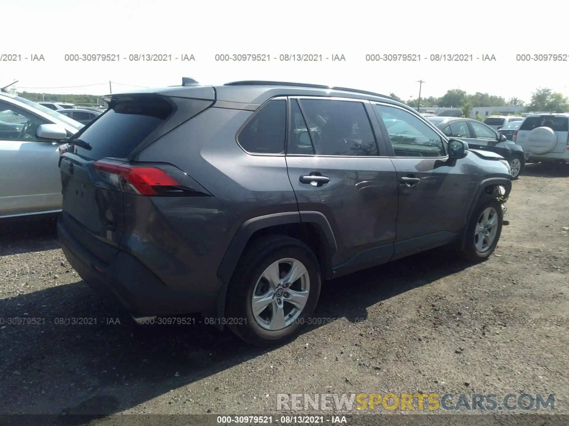 4 Photograph of a damaged car 2T3P1RFV9LC065000 TOYOTA RAV4 2020