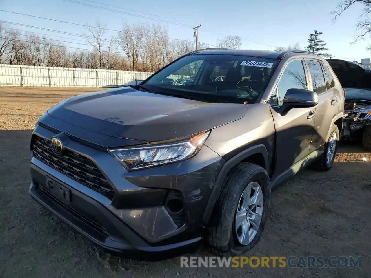 2 Photograph of a damaged car 2T3P1RFV9LC088731 TOYOTA RAV4 2020