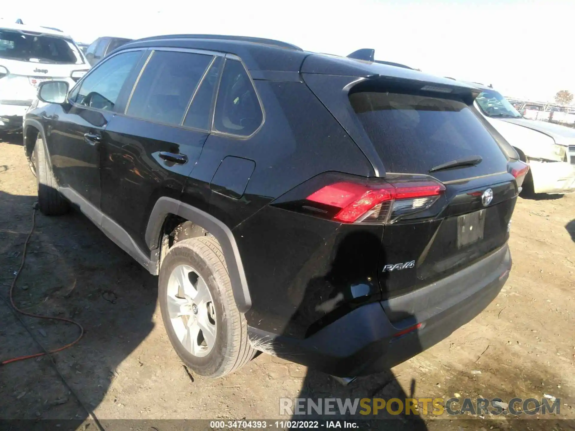 3 Photograph of a damaged car 2T3P1RFV9LC092102 TOYOTA RAV4 2020