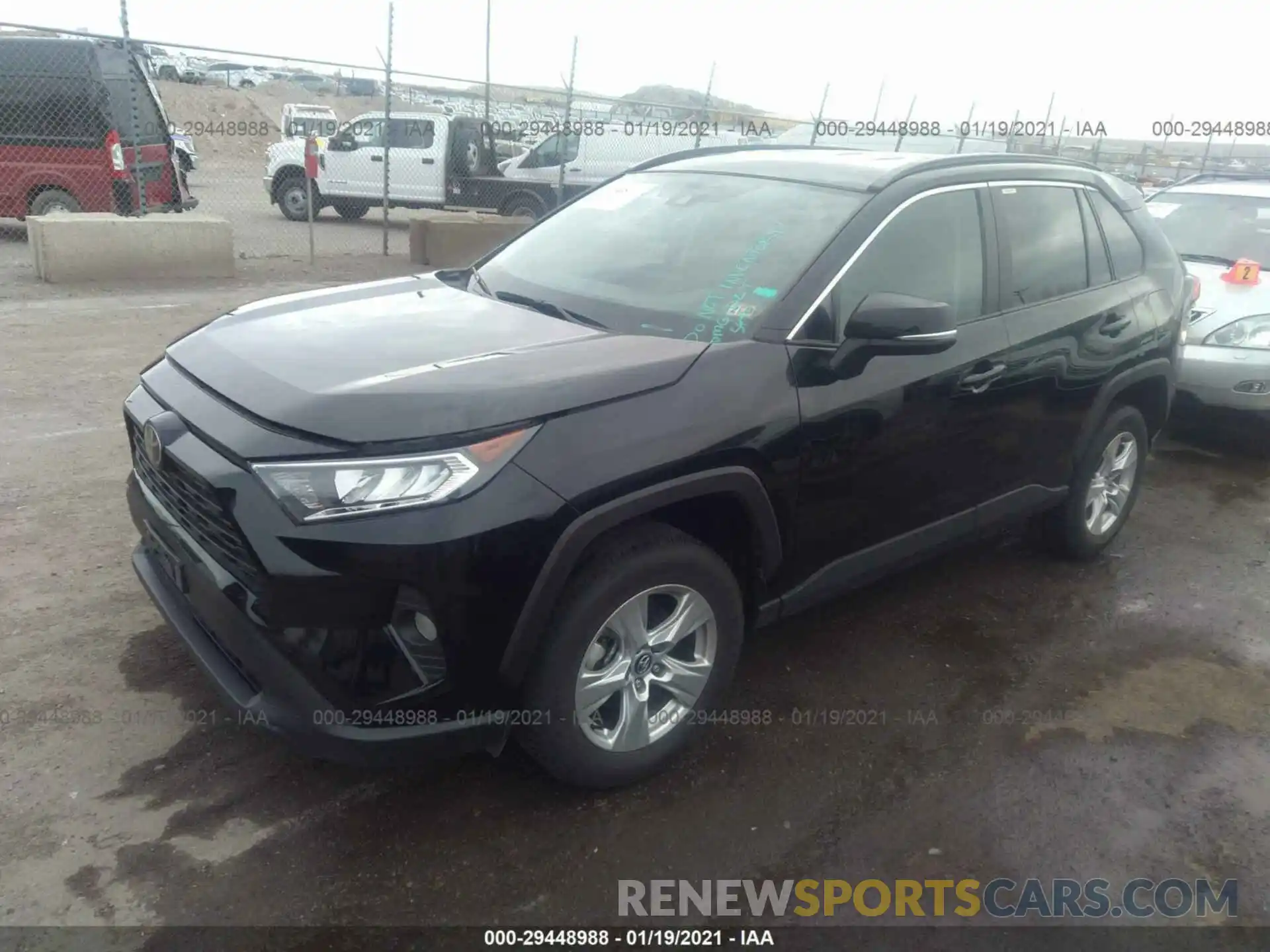 2 Photograph of a damaged car 2T3P1RFV9LC094917 TOYOTA RAV4 2020