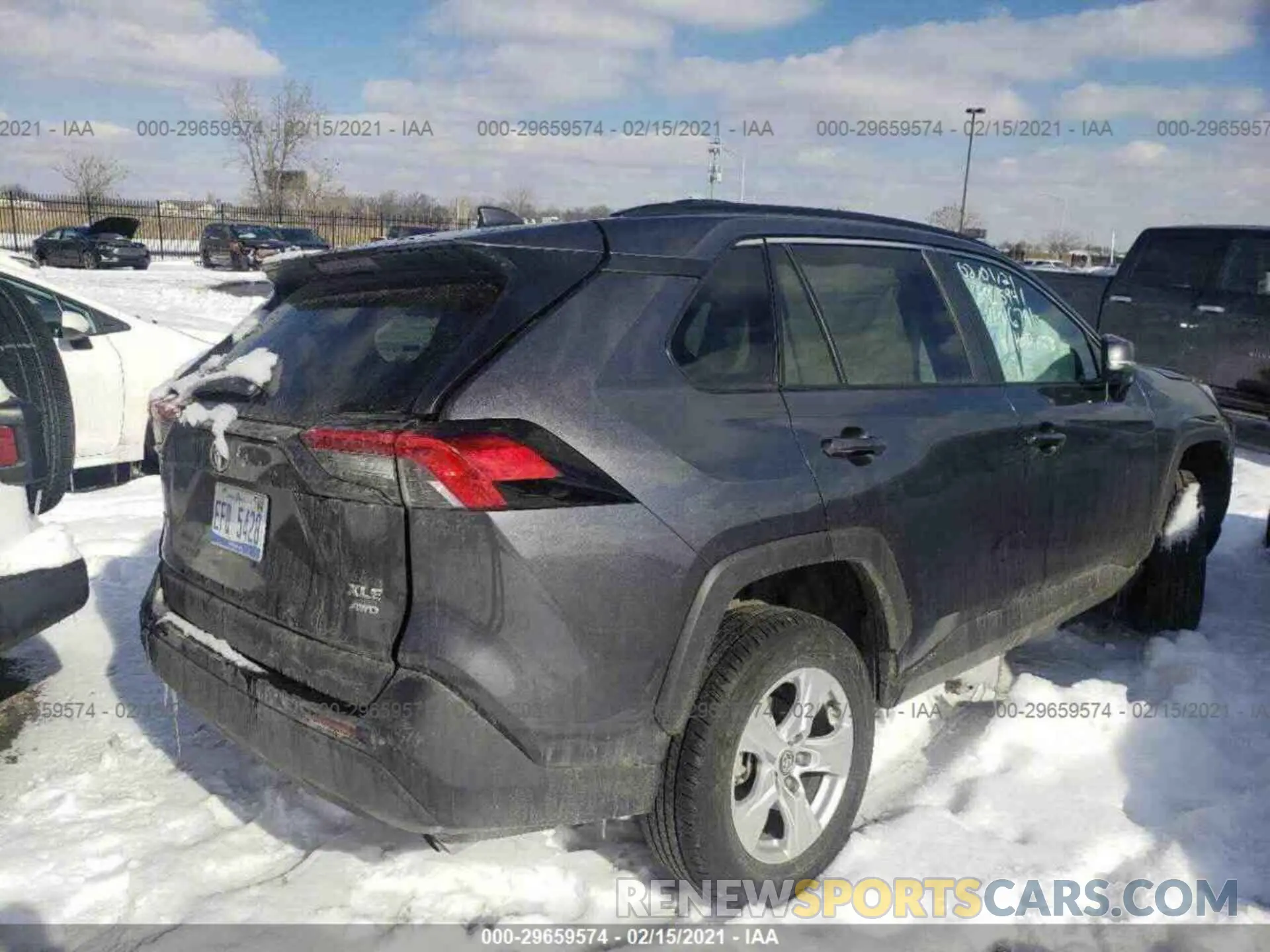 13 Photograph of a damaged car 2T3P1RFV9LC106791 TOYOTA RAV4 2020