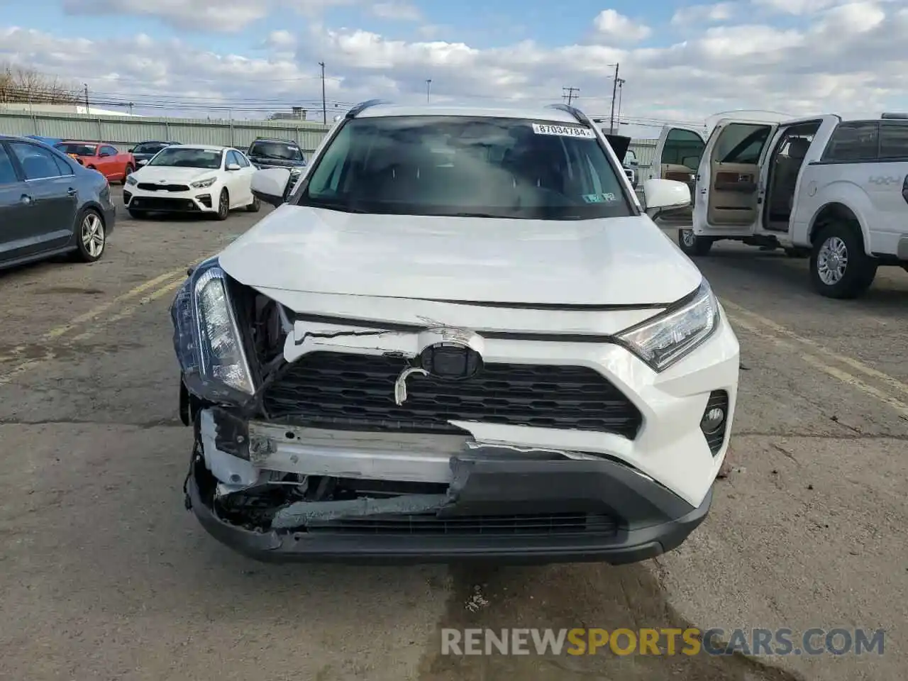 5 Photograph of a damaged car 2T3P1RFV9LW102237 TOYOTA RAV4 2020