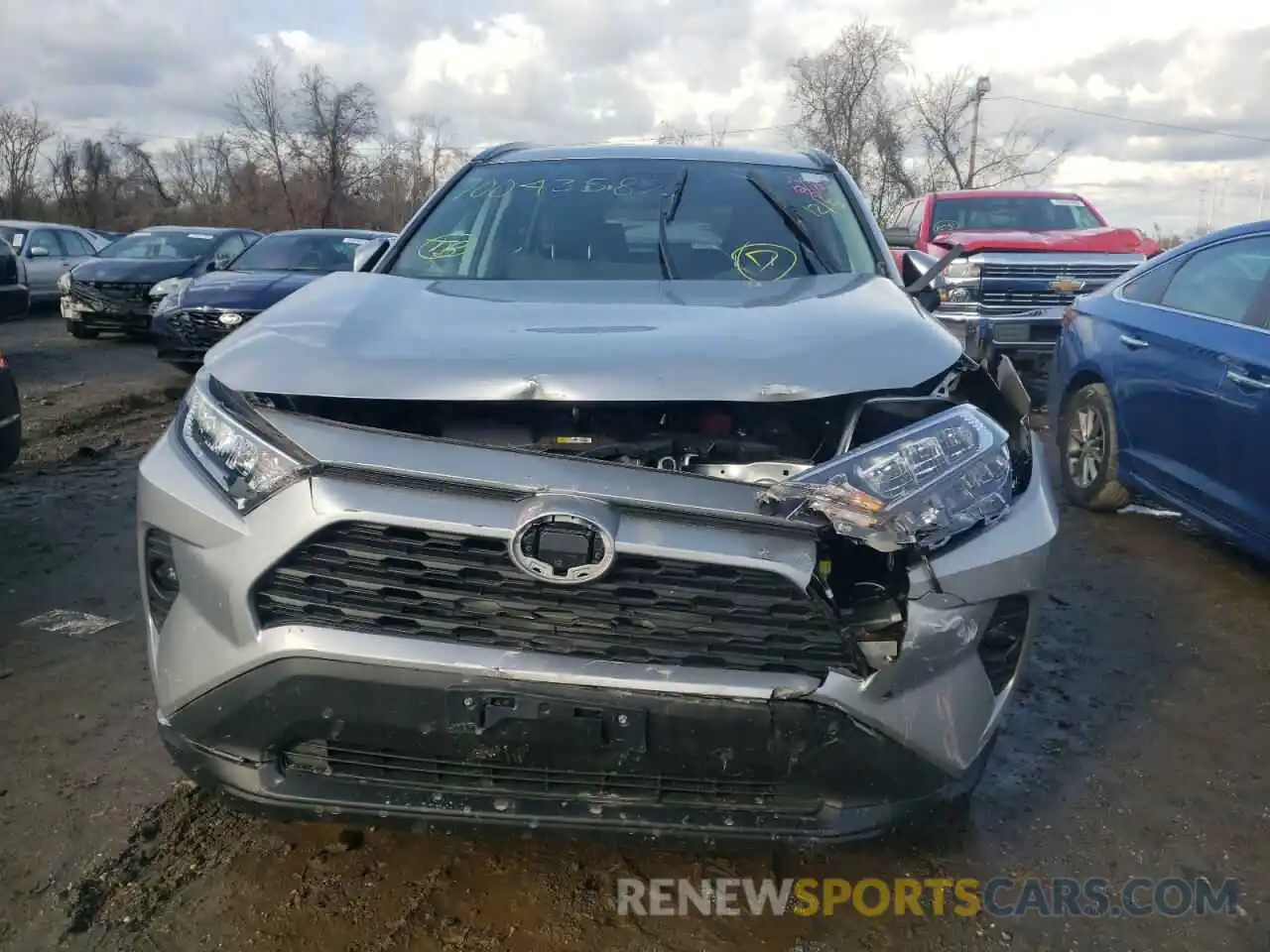 5 Photograph of a damaged car 2T3P1RFV9LW130233 TOYOTA RAV4 2020