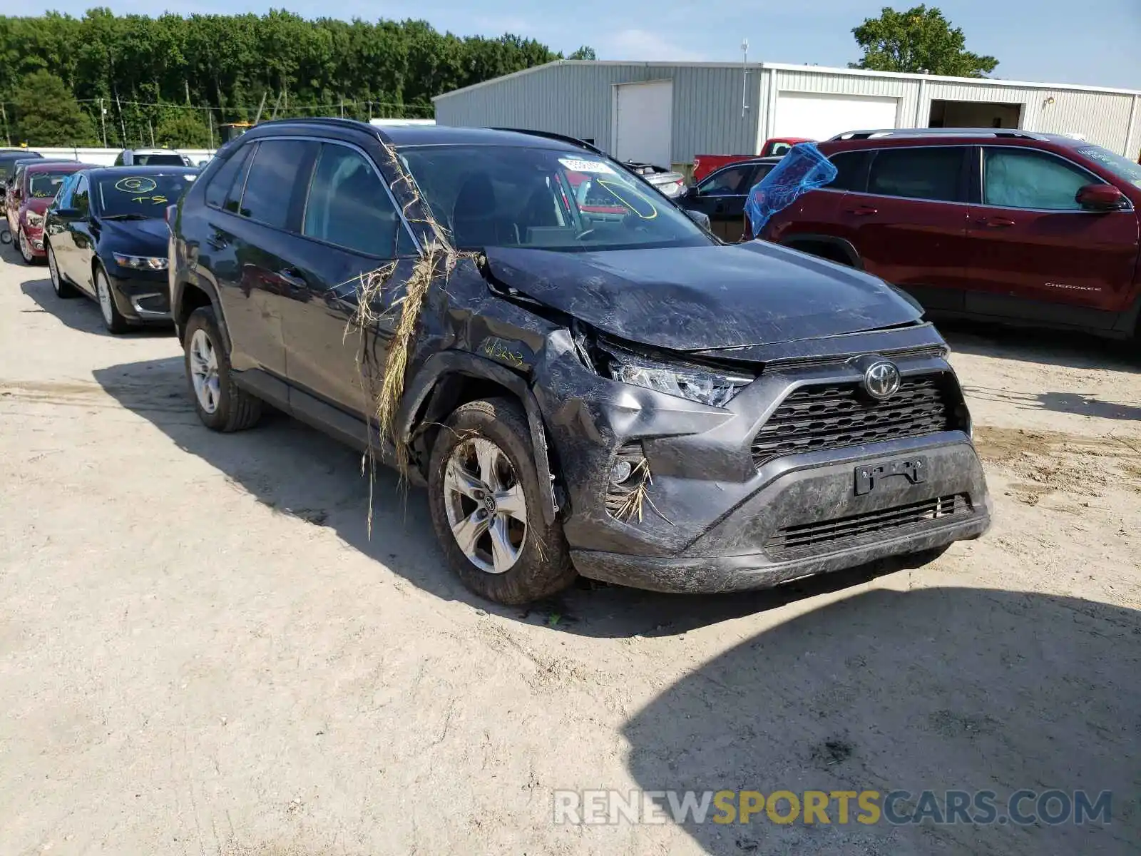 1 Photograph of a damaged car 2T3P1RFVXLC090262 TOYOTA RAV4 2020