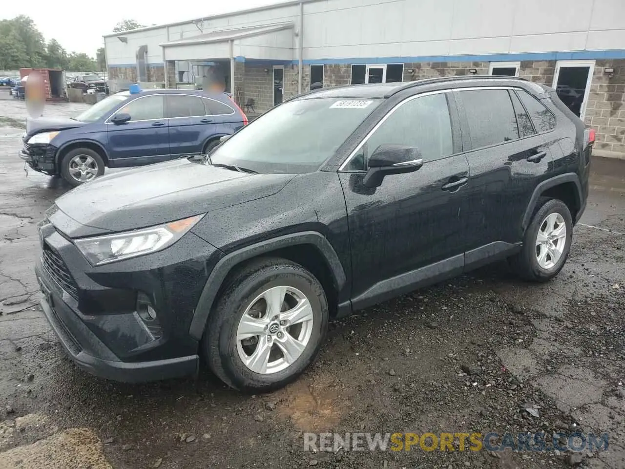 1 Photograph of a damaged car 2T3P1RFVXLW125641 TOYOTA RAV4 2020