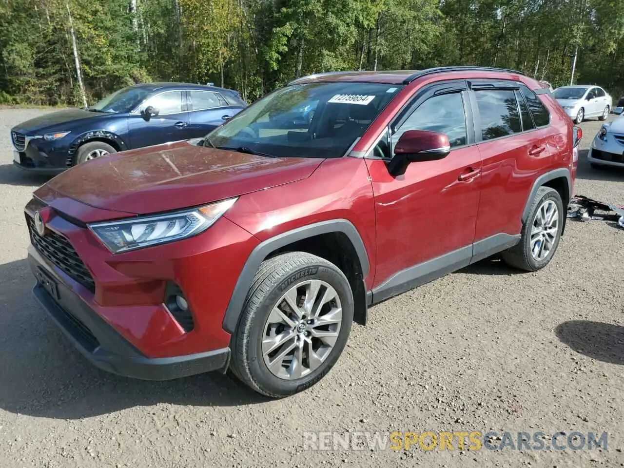 1 Photograph of a damaged car 2T3R1RFV2LC062142 TOYOTA RAV4 2020