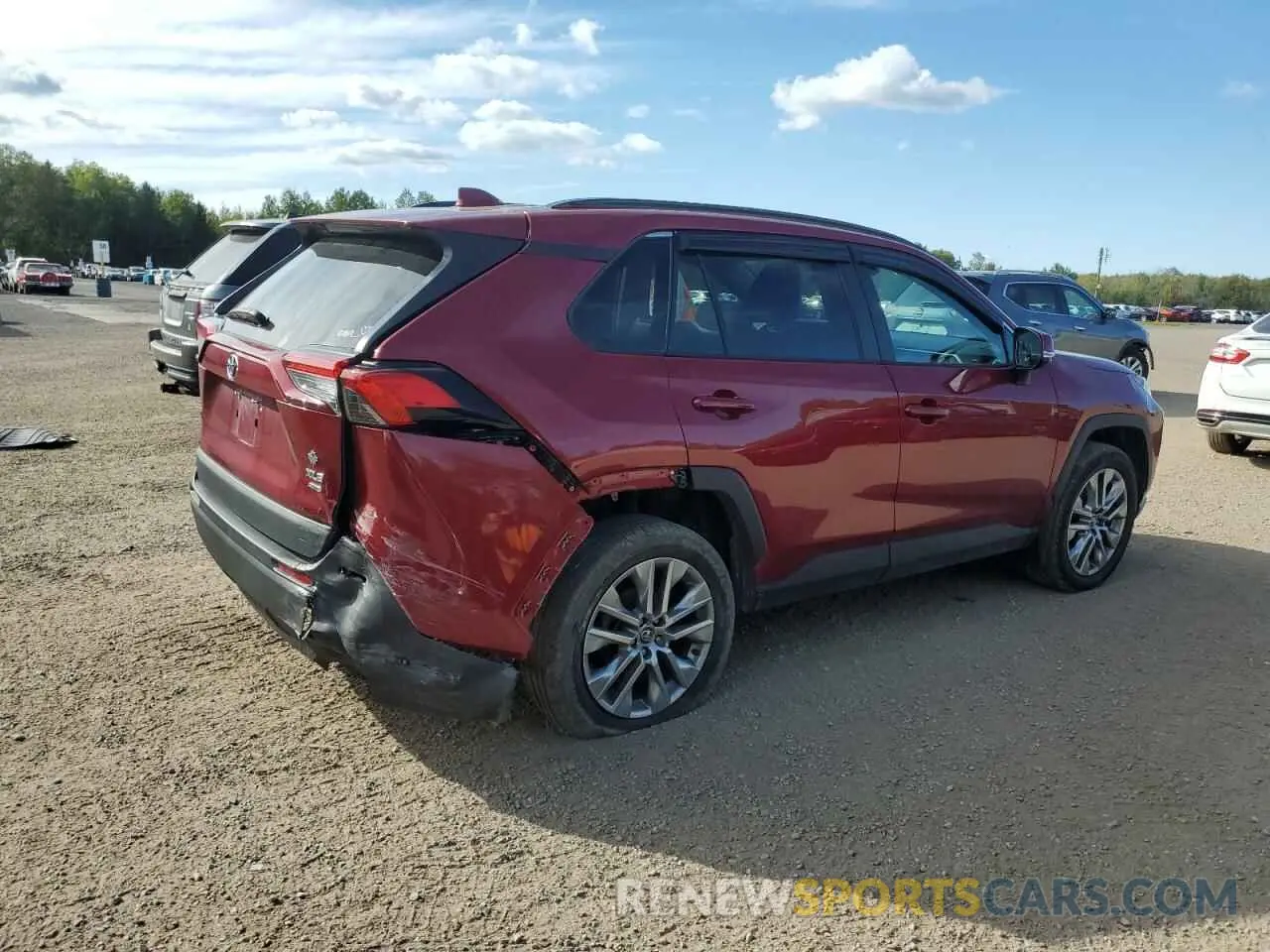 3 Photograph of a damaged car 2T3R1RFV2LC062142 TOYOTA RAV4 2020