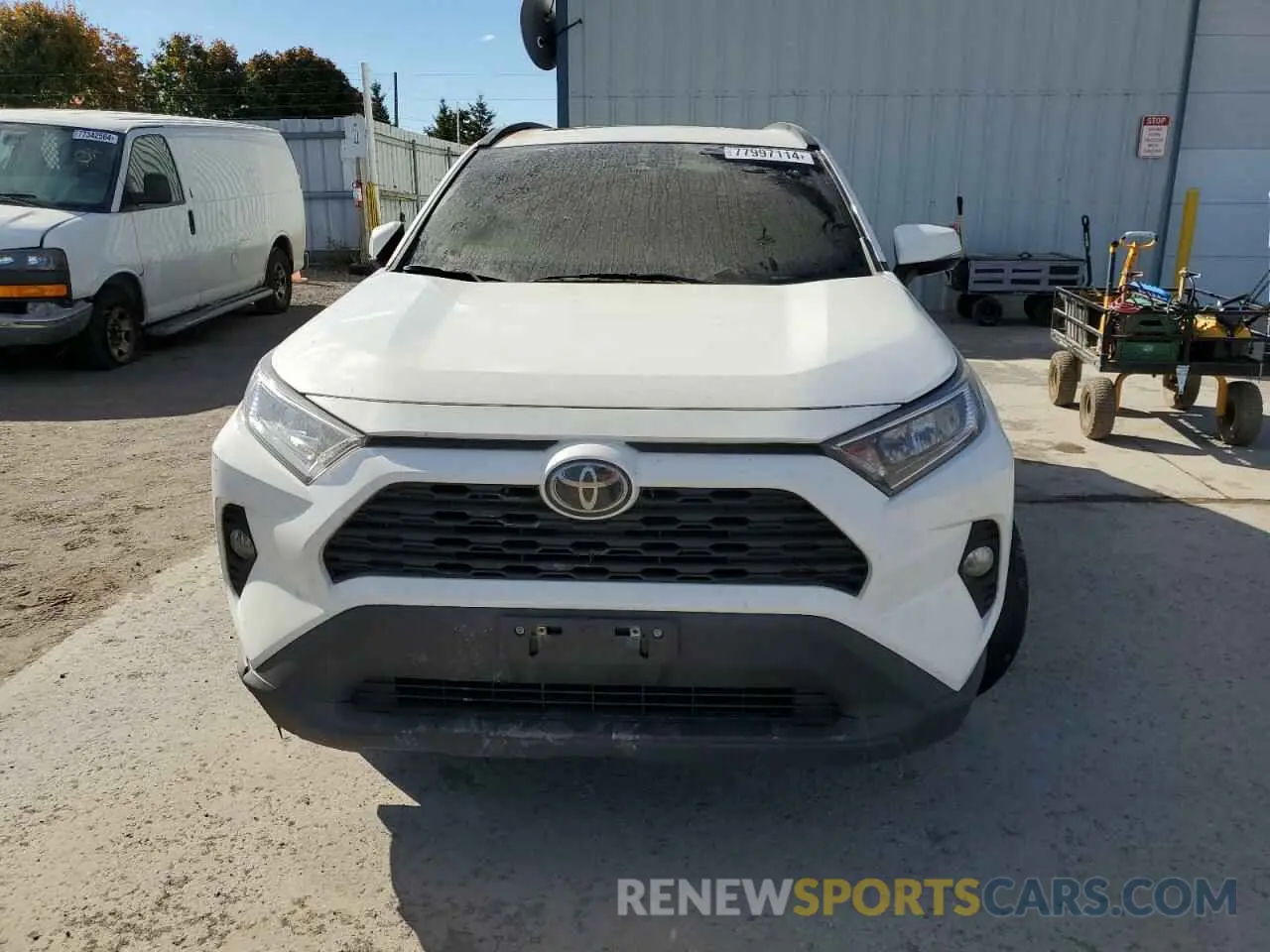 5 Photograph of a damaged car 2T3R1RFV3LC078334 TOYOTA RAV4 2020