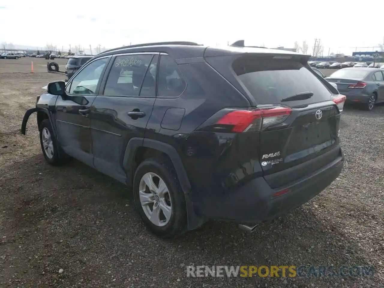 3 Photograph of a damaged car 2T3R1RFV4LW089602 TOYOTA RAV4 2020