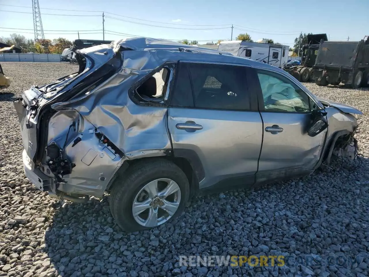 3 Photograph of a damaged car 2T3R1RFV5LC063608 TOYOTA RAV4 2020