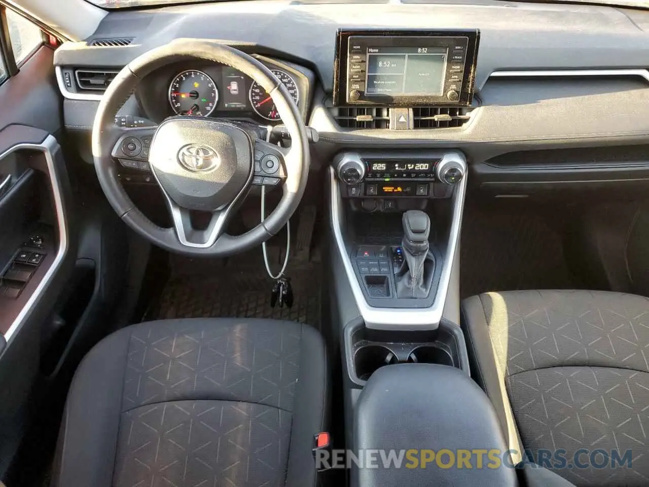 8 Photograph of a damaged car 2T3R1RFV6LC114873 TOYOTA RAV4 2020