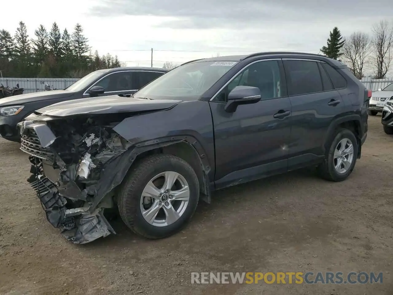 1 Photograph of a damaged car 2T3R1RFV6LW106206 TOYOTA RAV4 2020