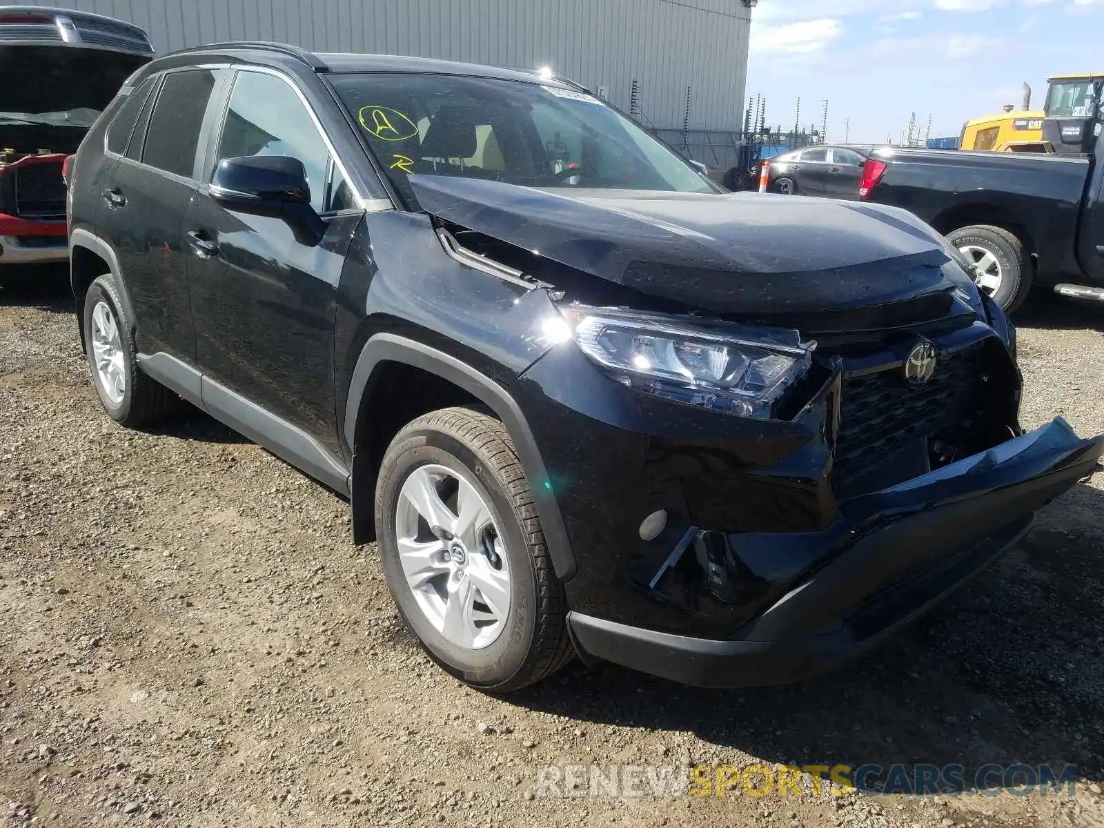 1 Photograph of a damaged car 2T3R1RFV7LC076182 TOYOTA RAV4 2020