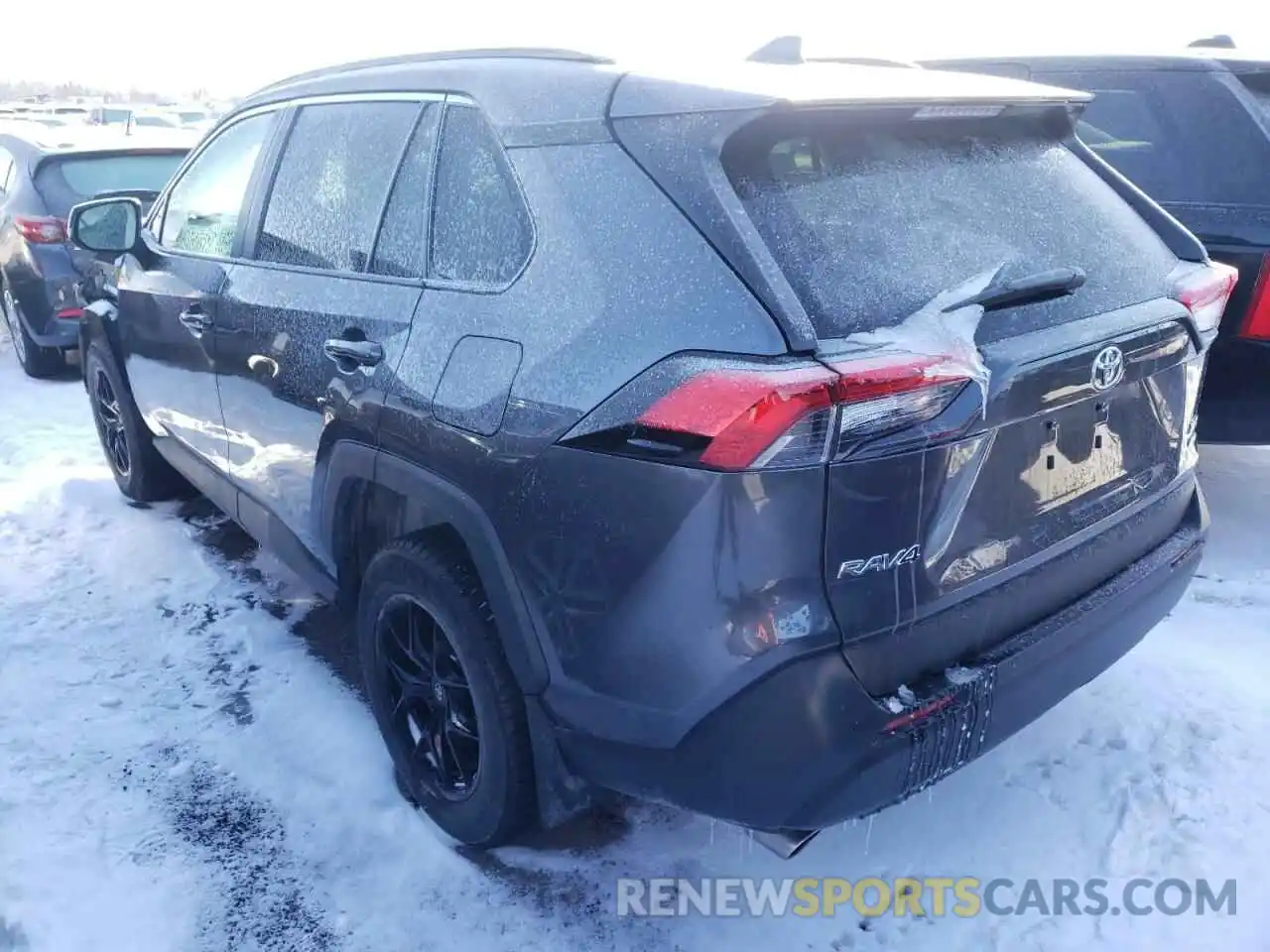 3 Photograph of a damaged car 2T3R1RFV8LC105530 TOYOTA RAV4 2020