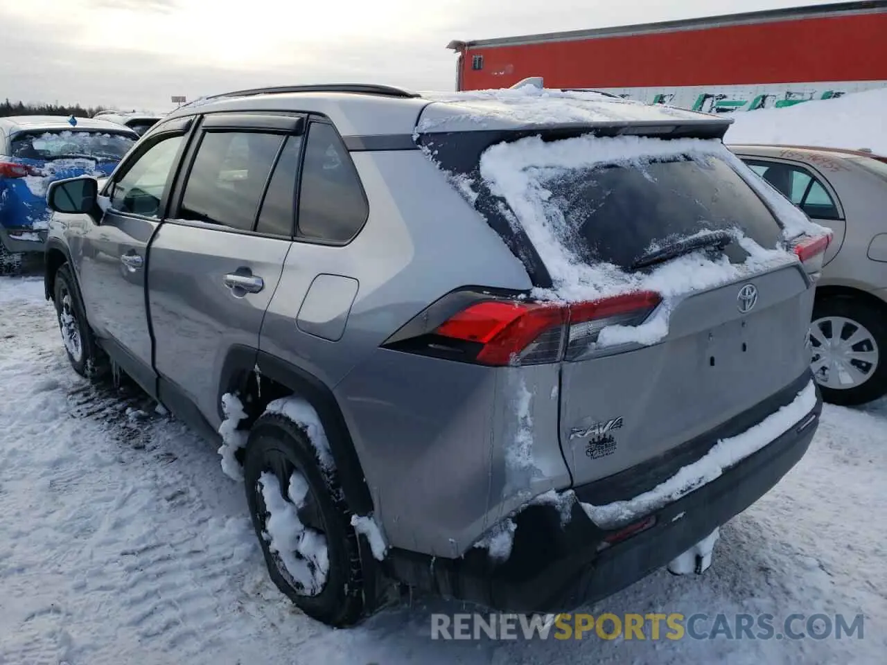2 Photograph of a damaged car 2T3R1RFVXLC084292 TOYOTA RAV4 2020