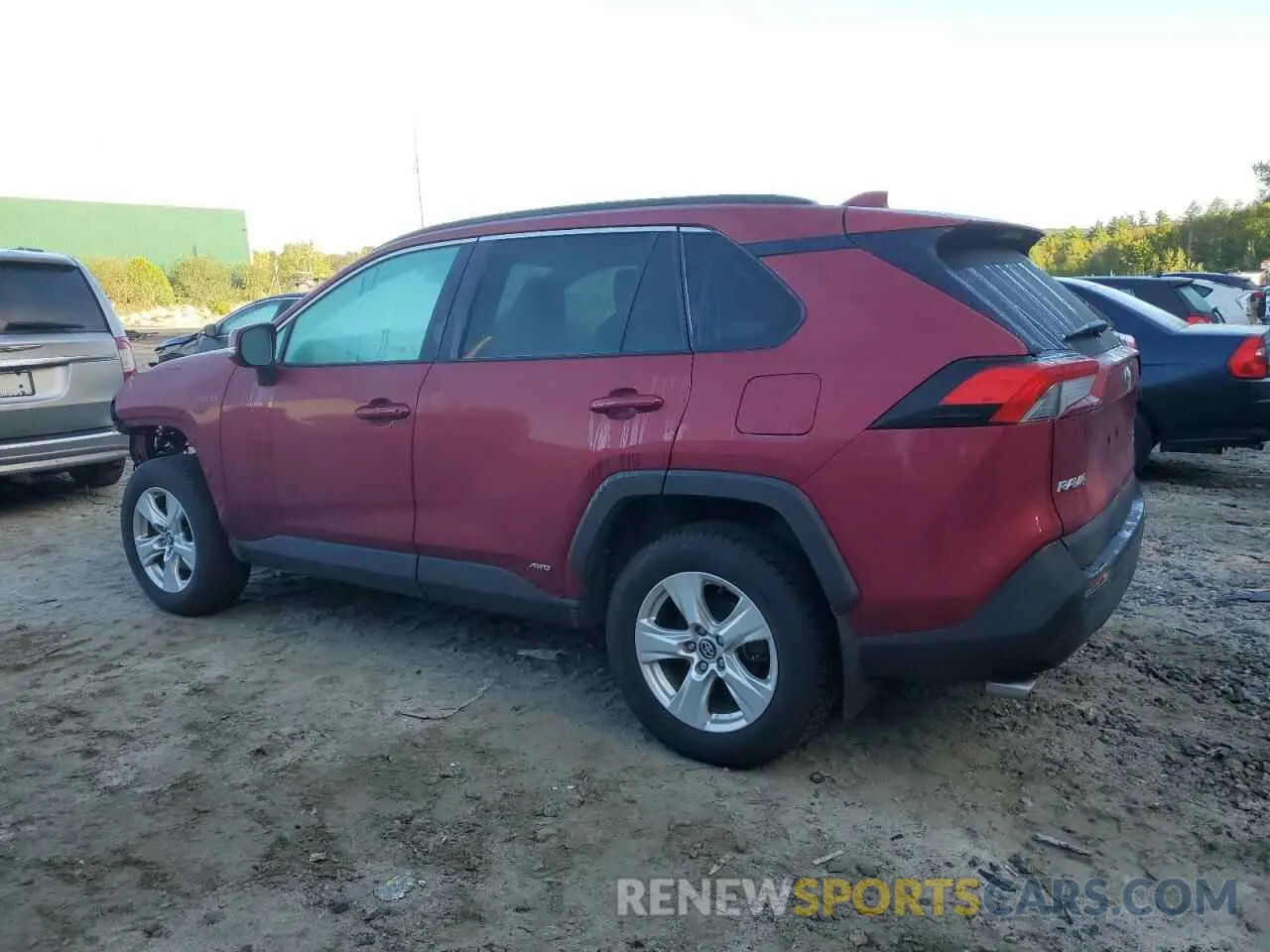 2 Photograph of a damaged car 2T3RWRFV0LW063614 TOYOTA RAV4 2020