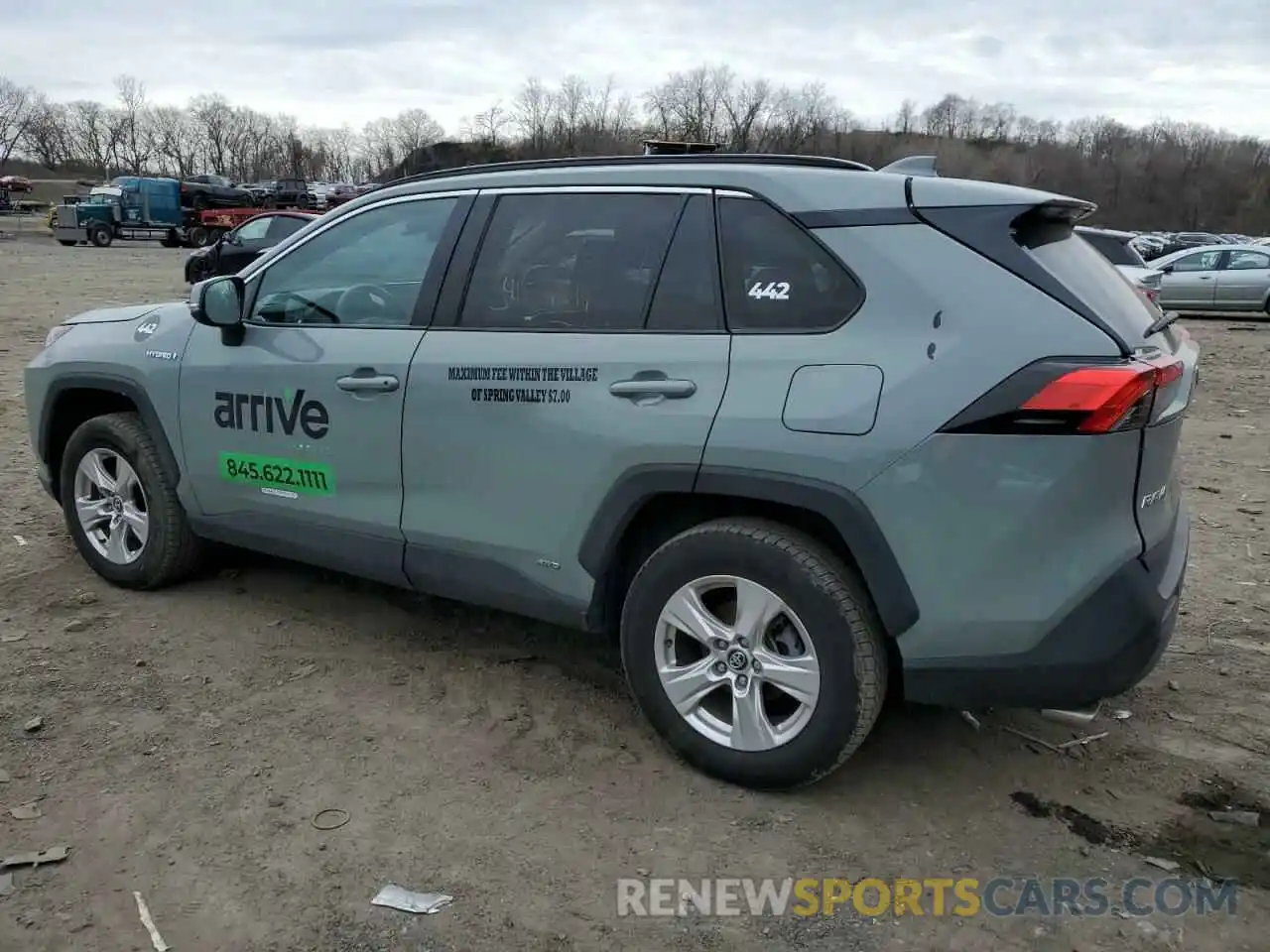 2 Photograph of a damaged car 2T3RWRFV1LW061239 TOYOTA RAV4 2020