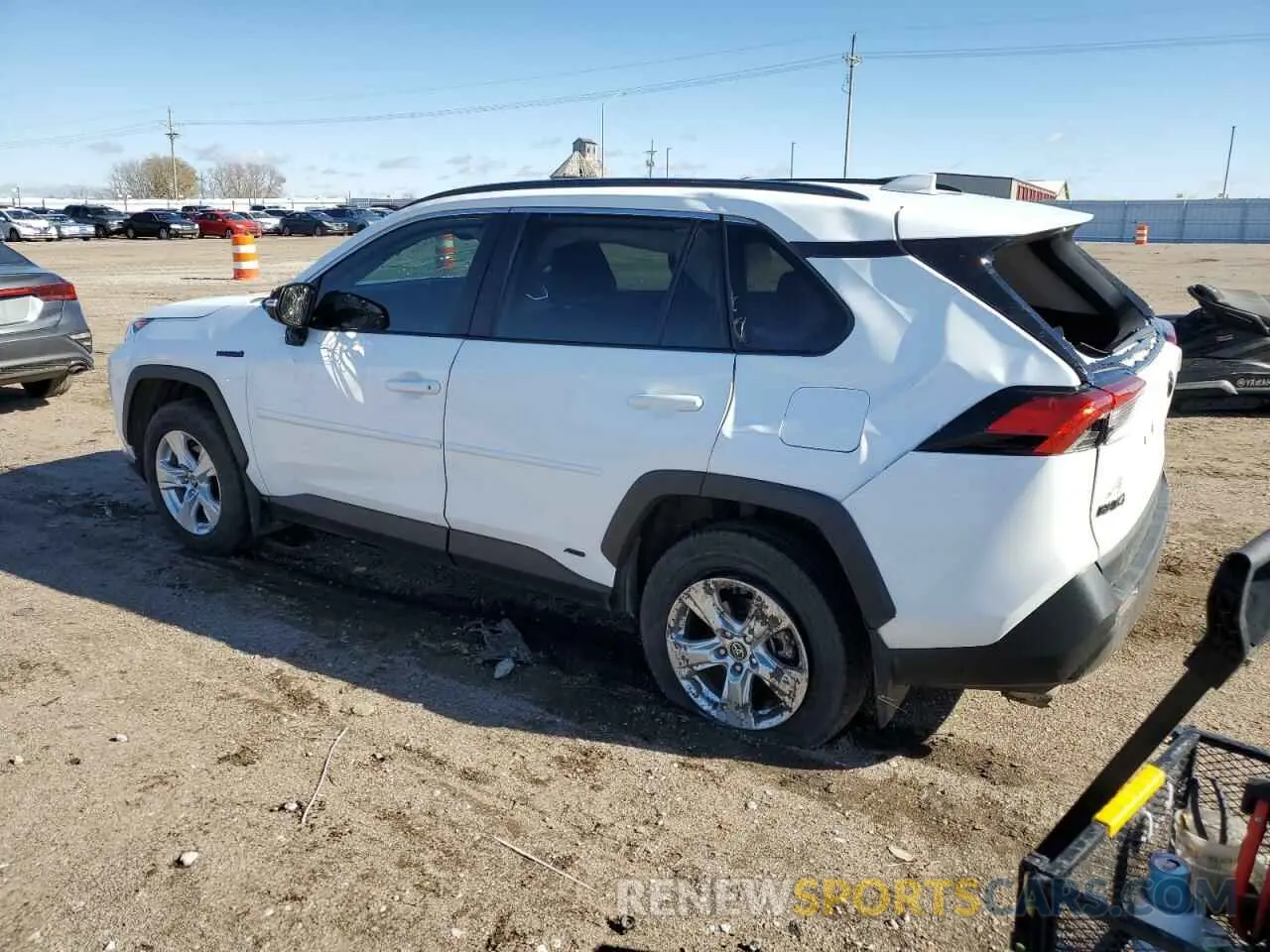 2 Photograph of a damaged car 2T3RWRFV2LW062514 TOYOTA RAV4 2020